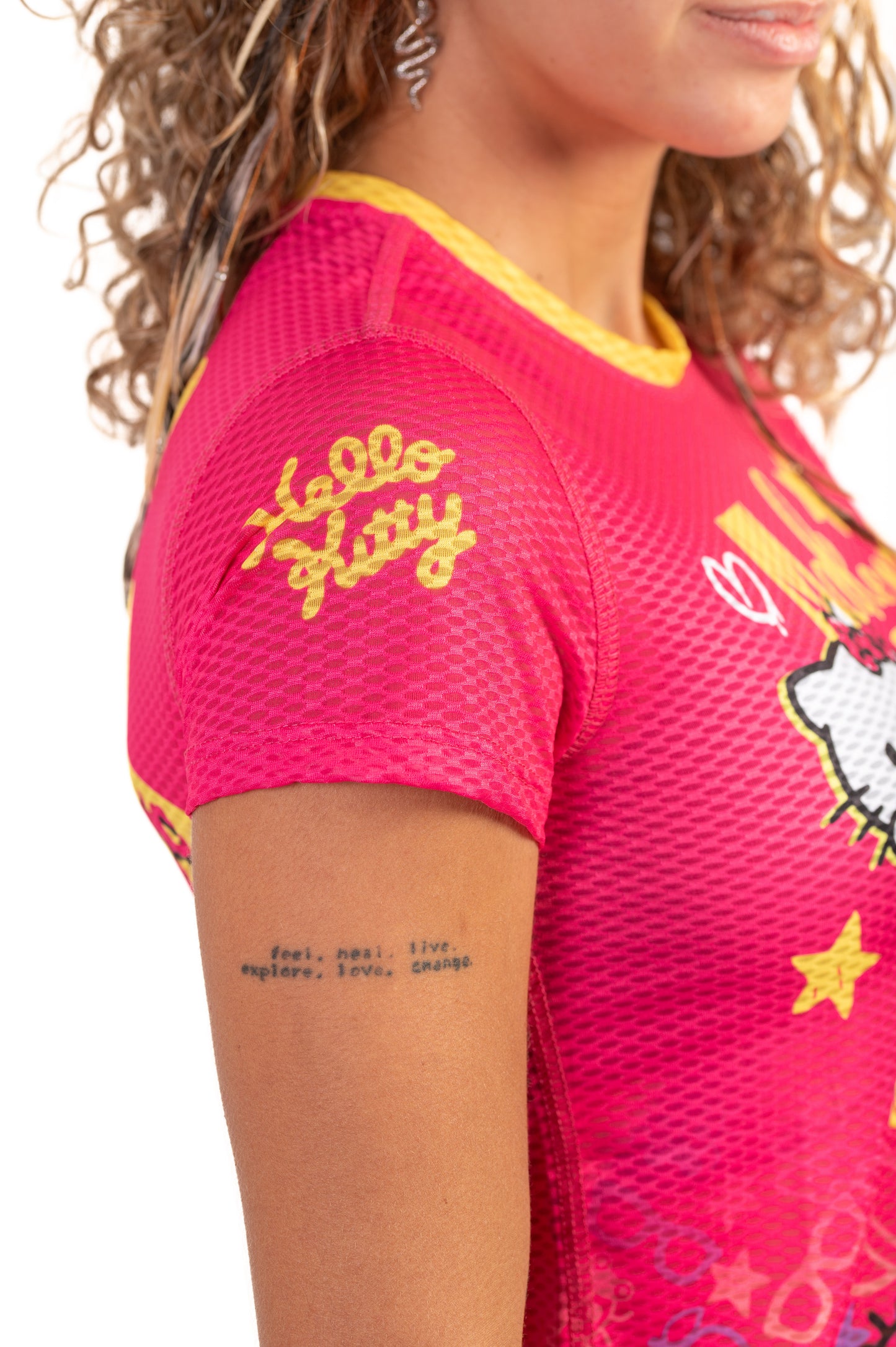 Short sleeve t-shirt for girls and women - Hello Kitty Sparkle