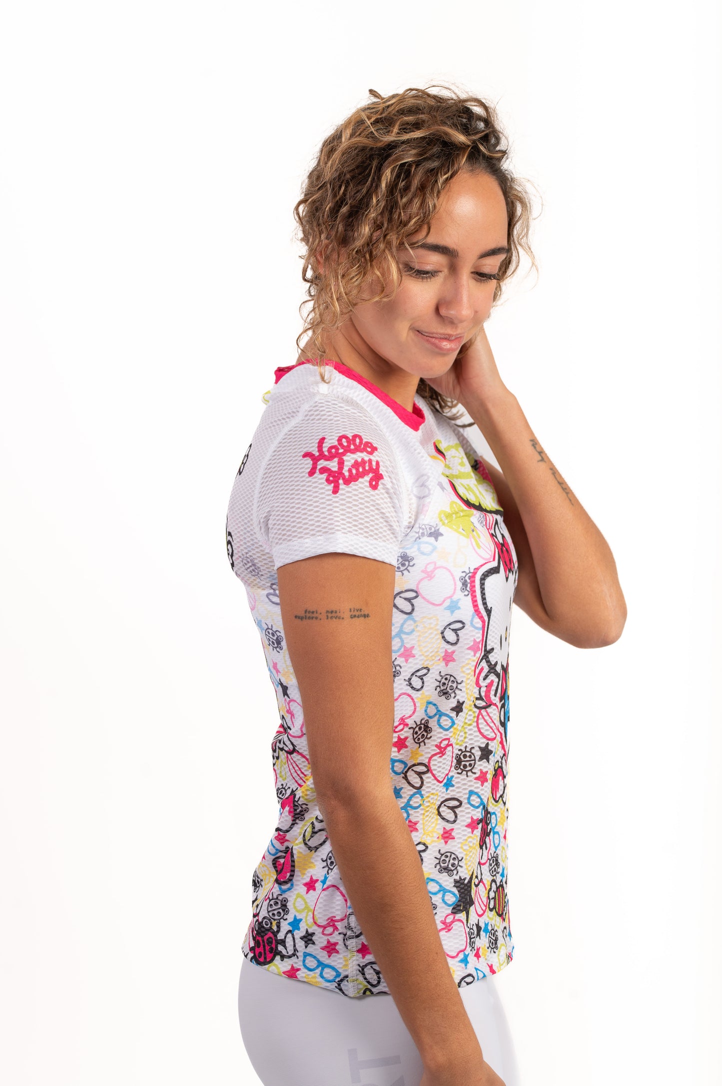 T-shirt de manga curta para menina e senhora - Hello Kitty Sweet