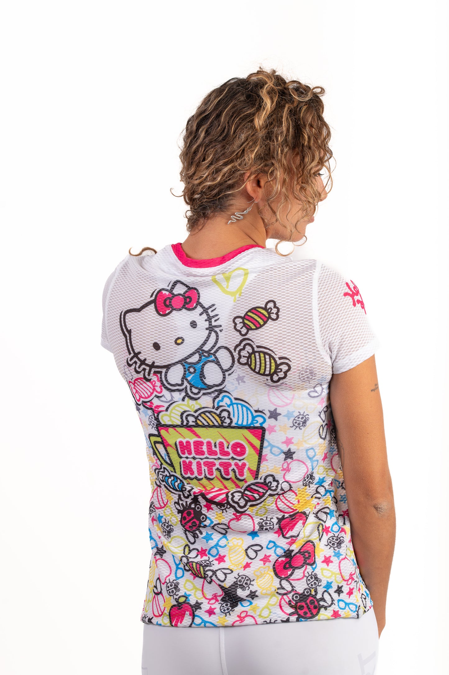 T-shirt de manga curta para menina e senhora - Hello Kitty Sweet