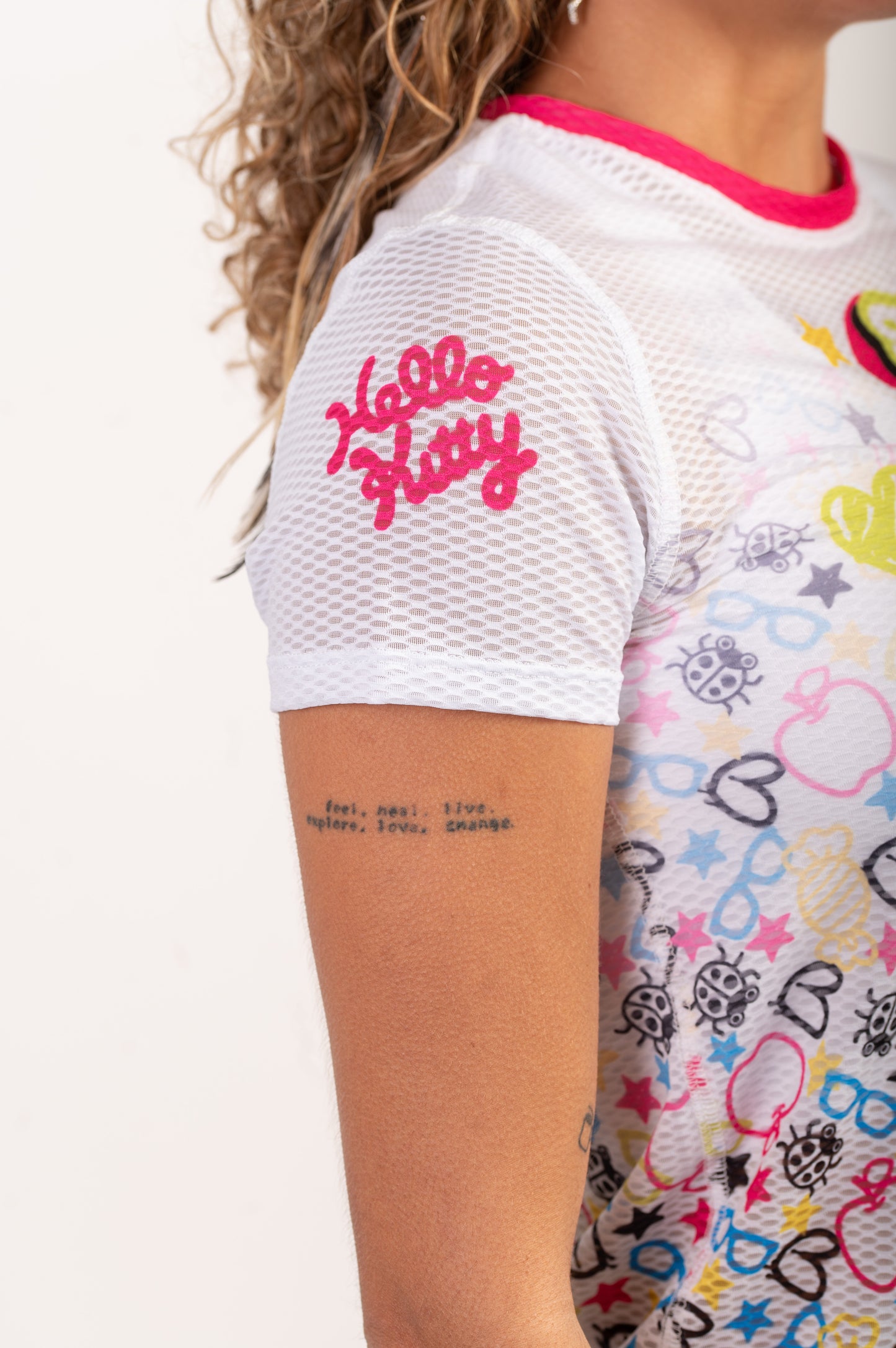 T-shirt de manga curta para menina e senhora - Hello Kitty Sweet