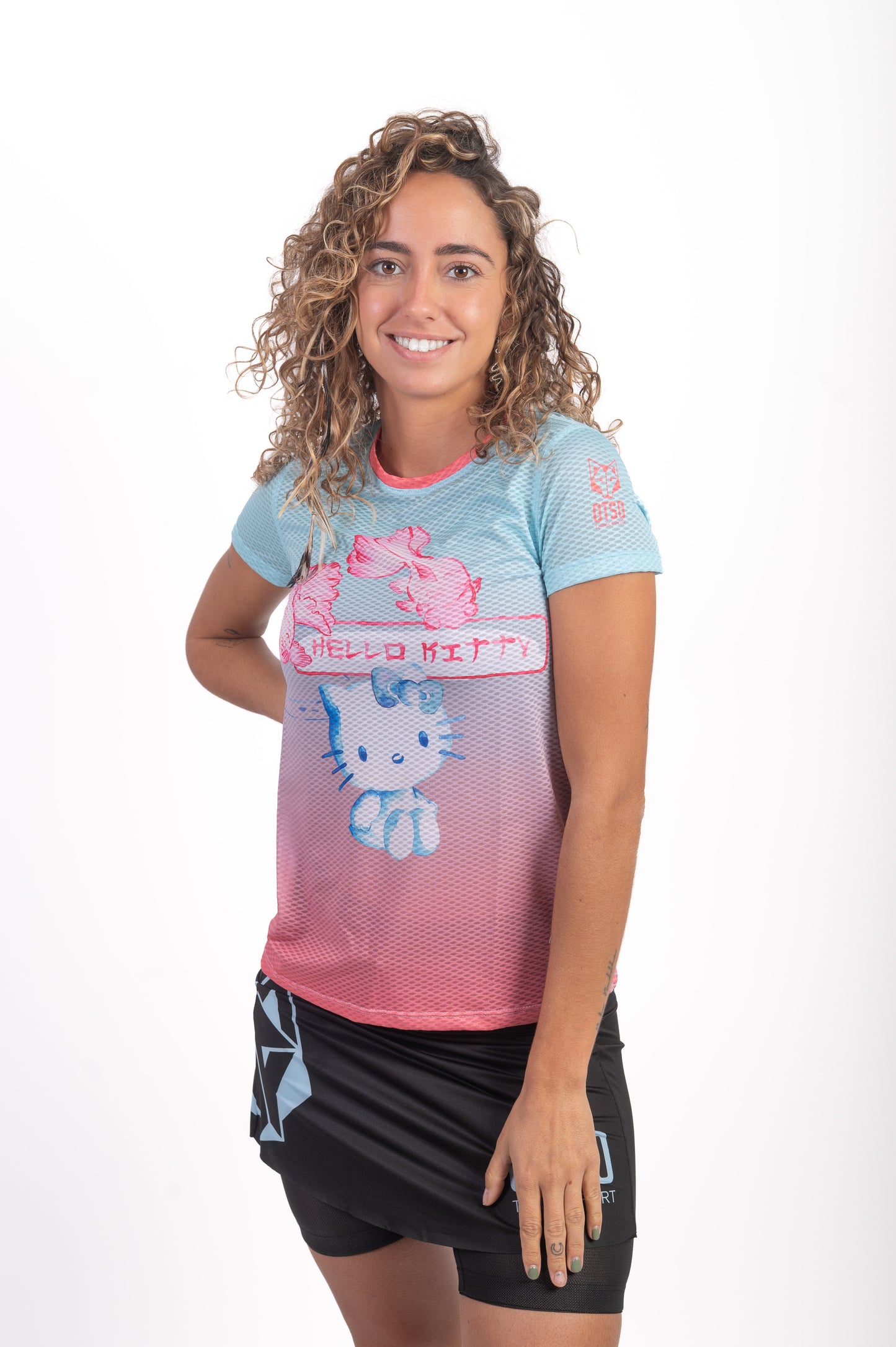 Camiseta manga corta niña y mujer - Hello Kitty Wave
