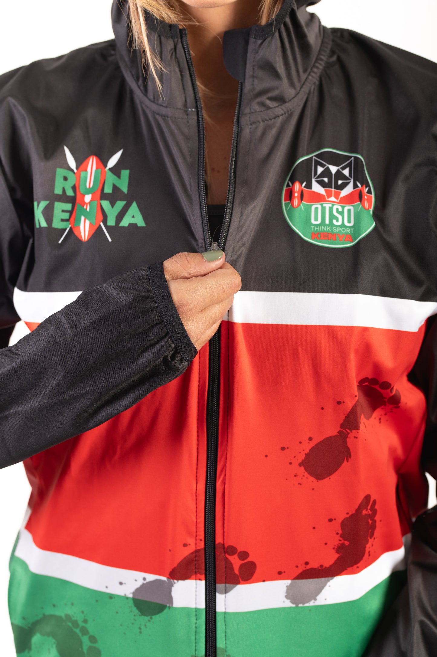Unisex Running Jacket - Kenya