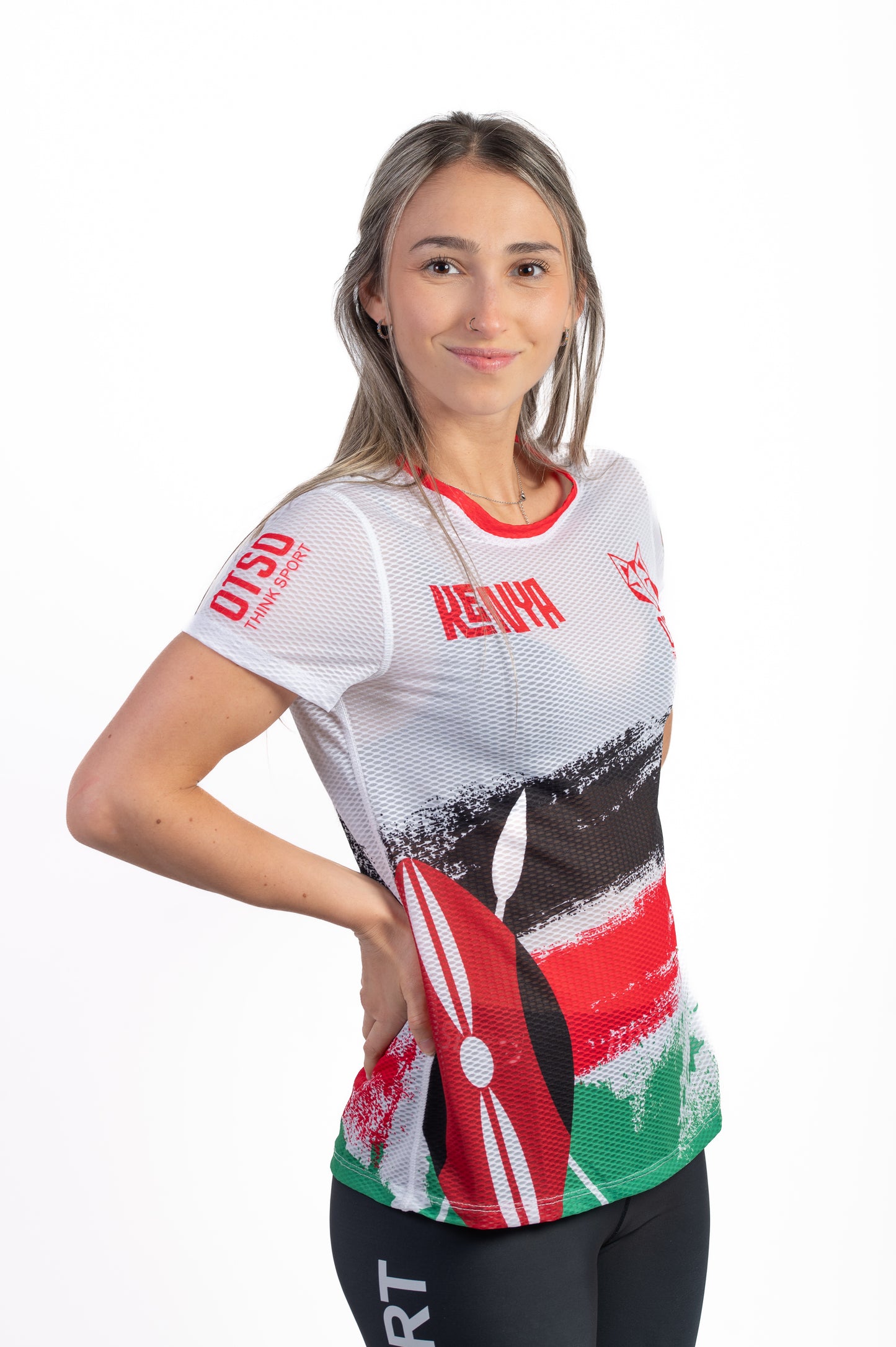 Short sleeve t-shirt women - Kimbia Kenya