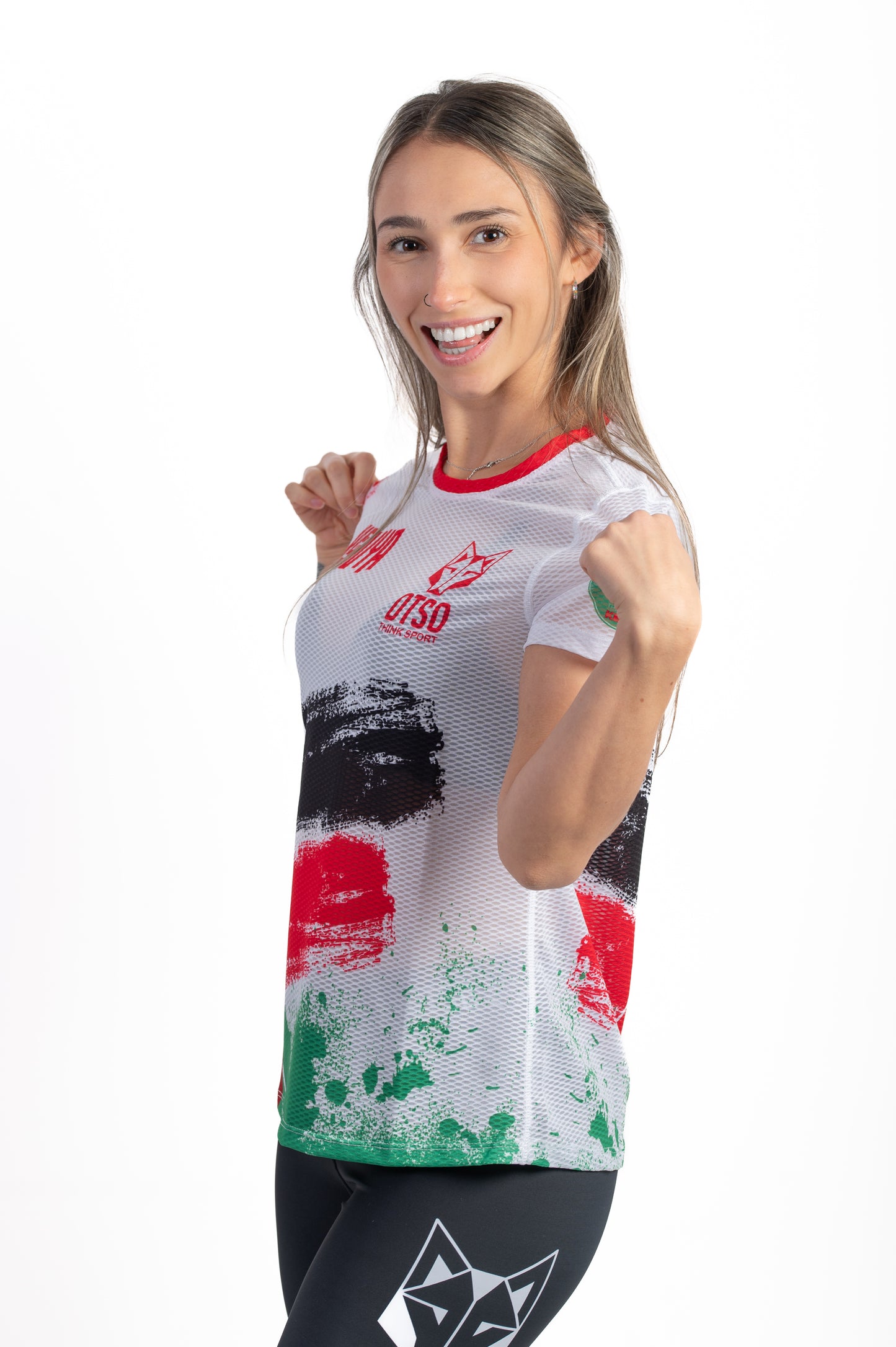 Short sleeve t-shirt women - Kimbia Kenya