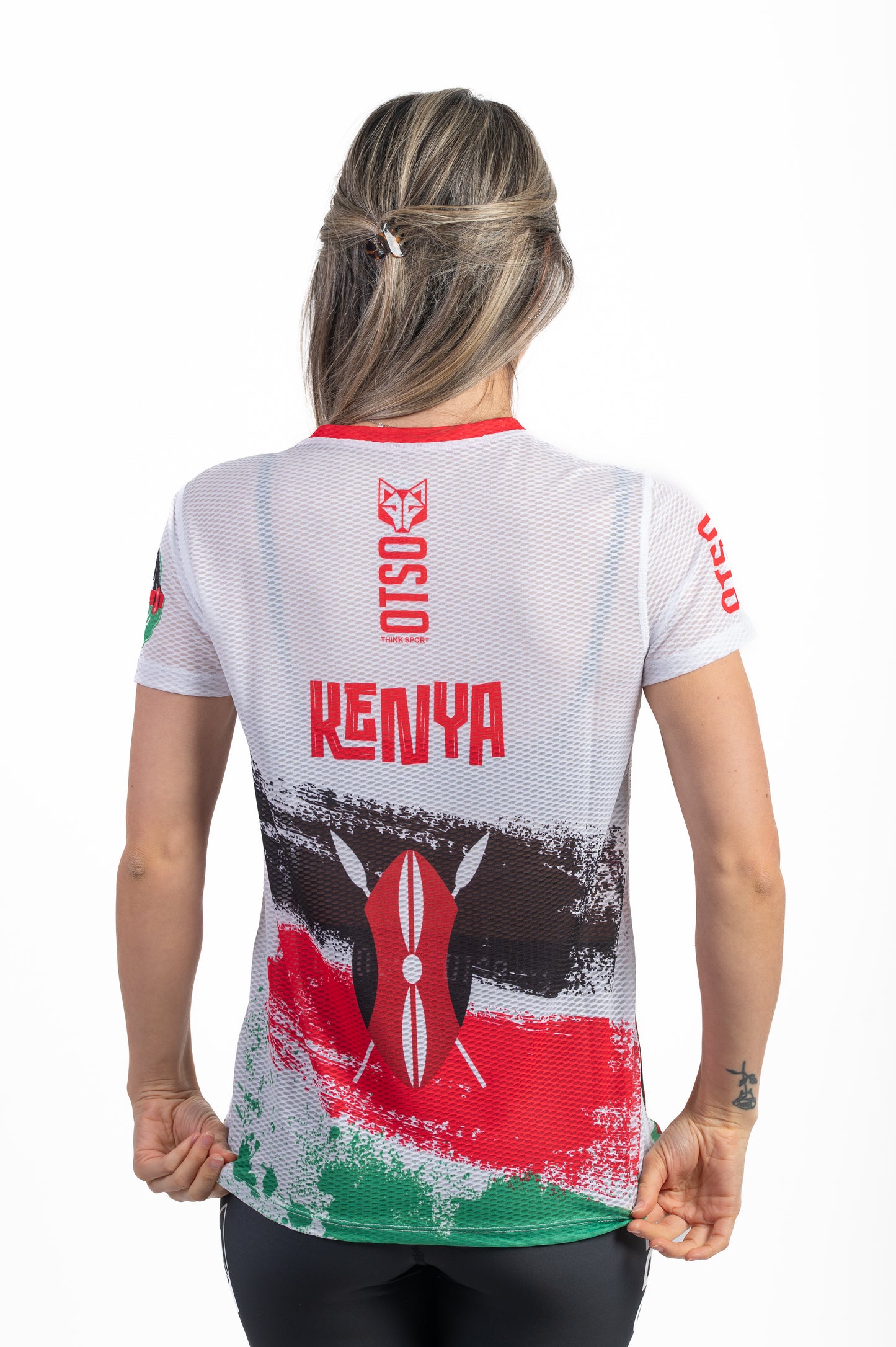 Short sleeve t-shirt women - Kimbia Kenya