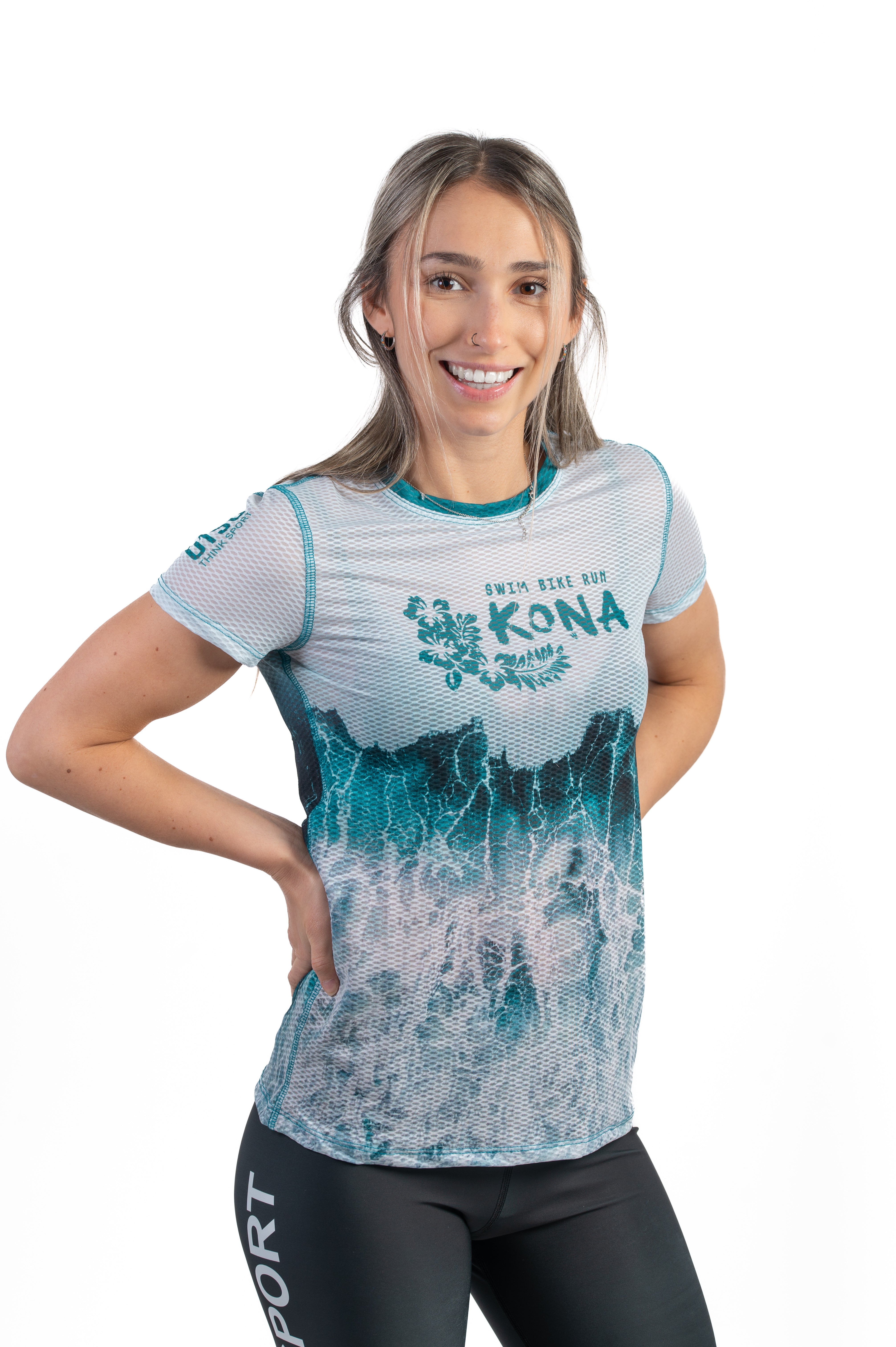 Samarreta màniga curta dona - Kona Kailua Bay