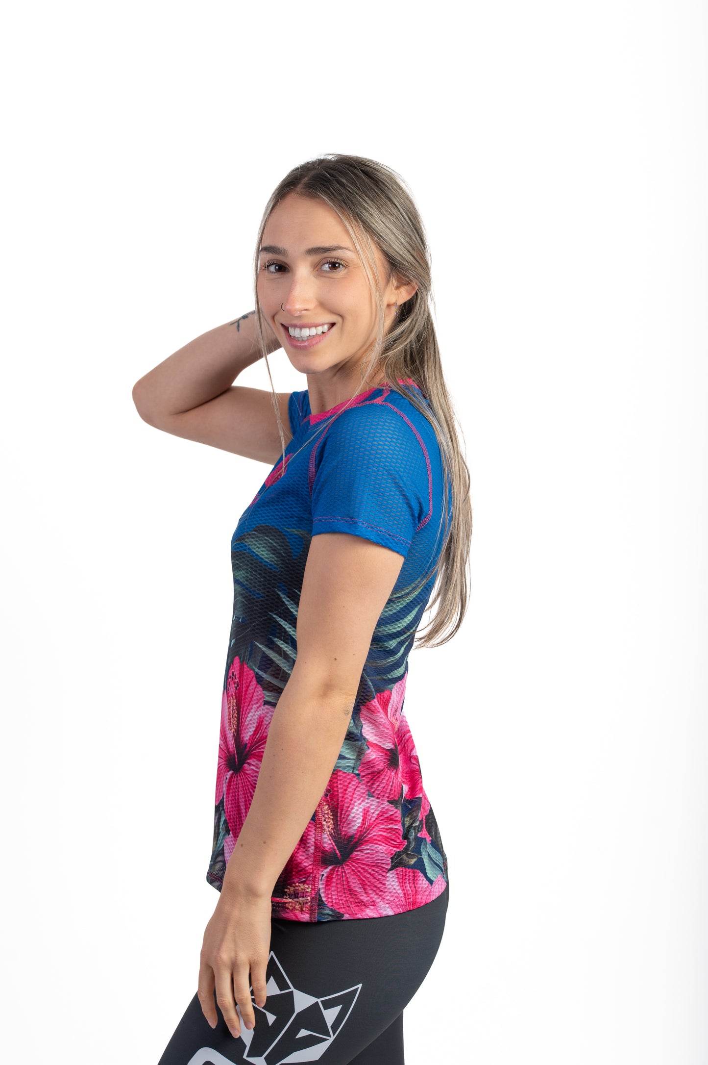 Camiseta manga corta mujer - Kona Pua Aloalo