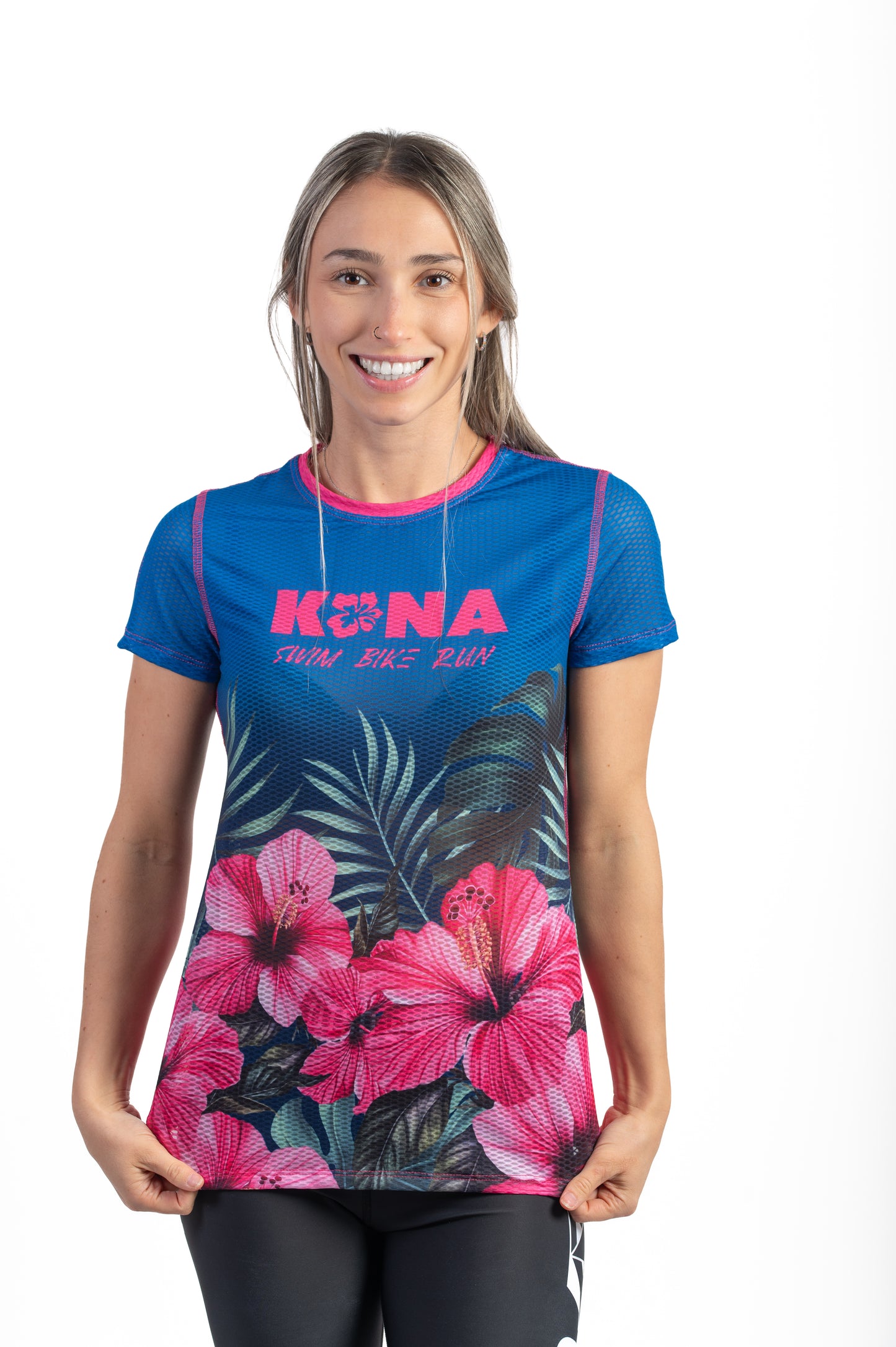 Camiseta manga corta mujer - Kona Pua Aloalo