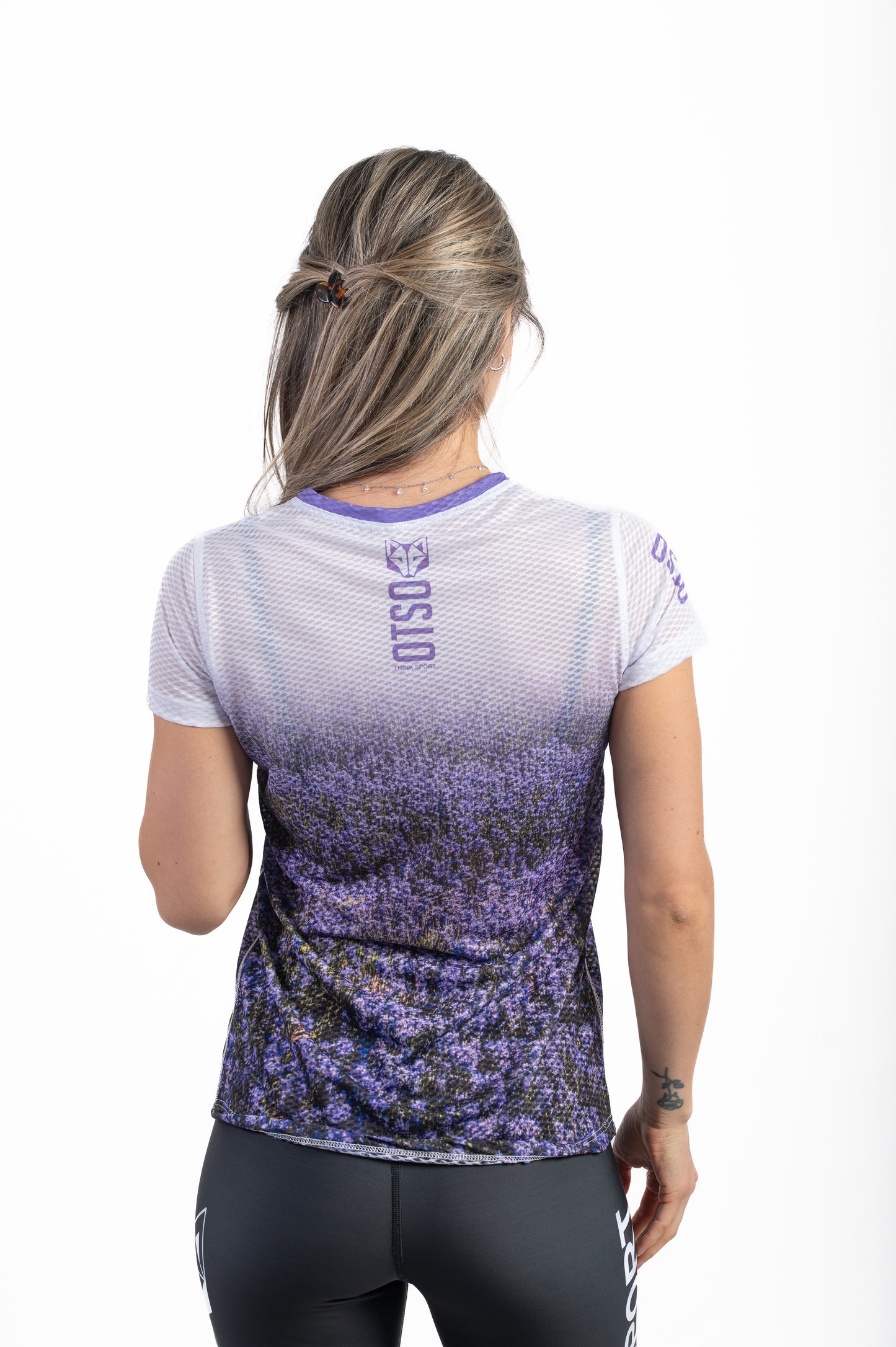 Short sleeve t-shirt women - Lavender