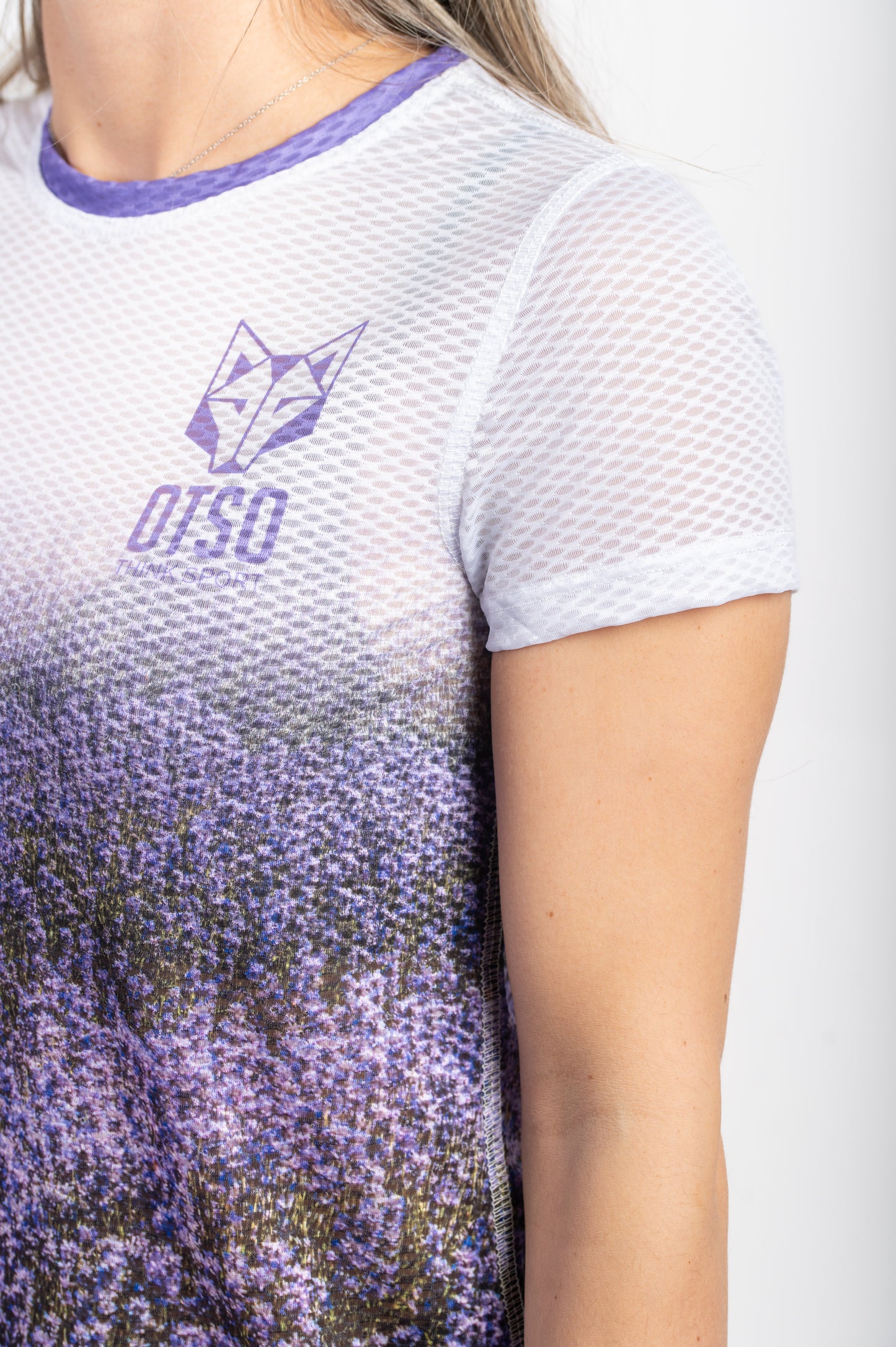 Short sleeve t-shirt women - Lavender