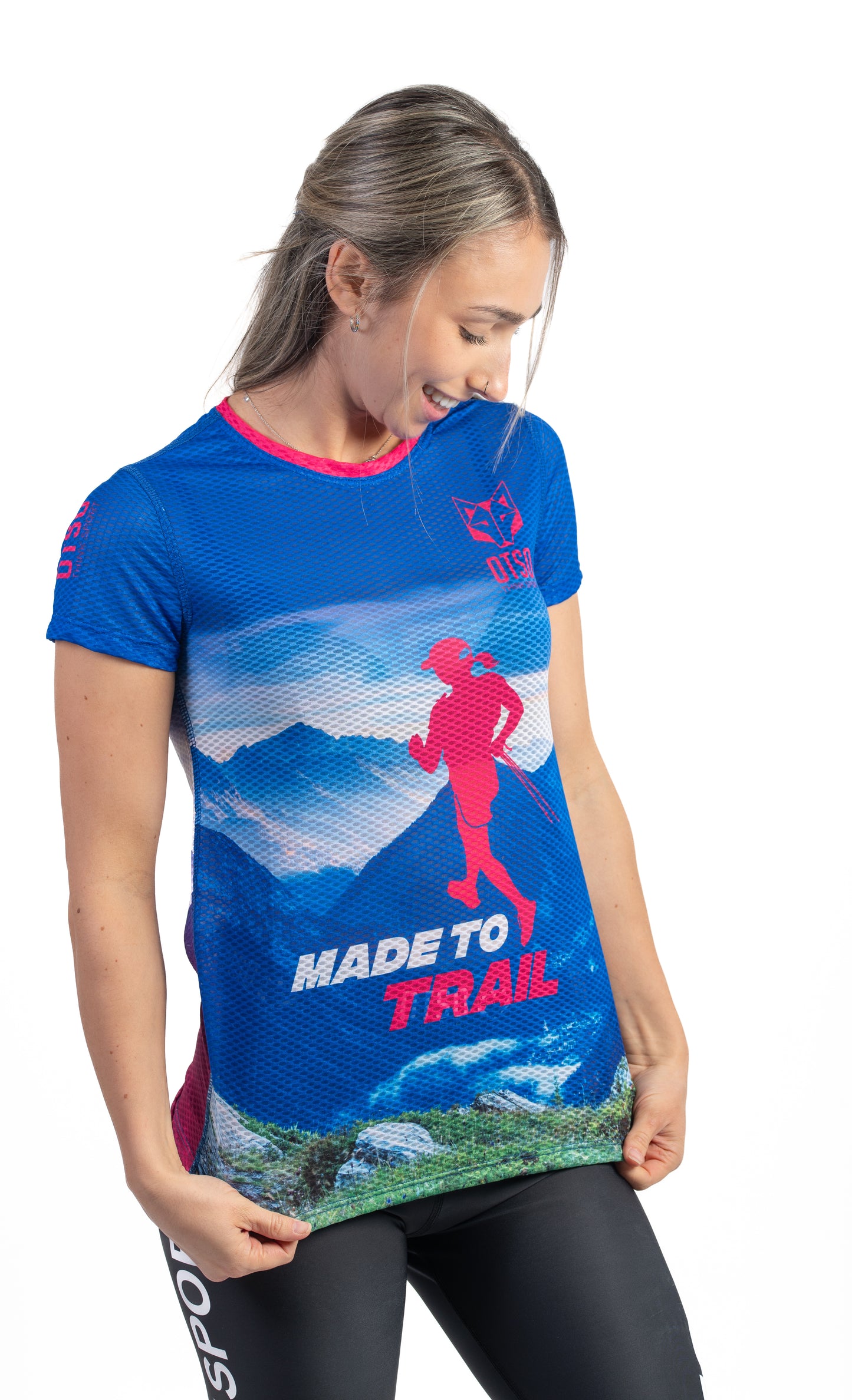 Camiseta manga curta mulher - Feito Para Trilhar