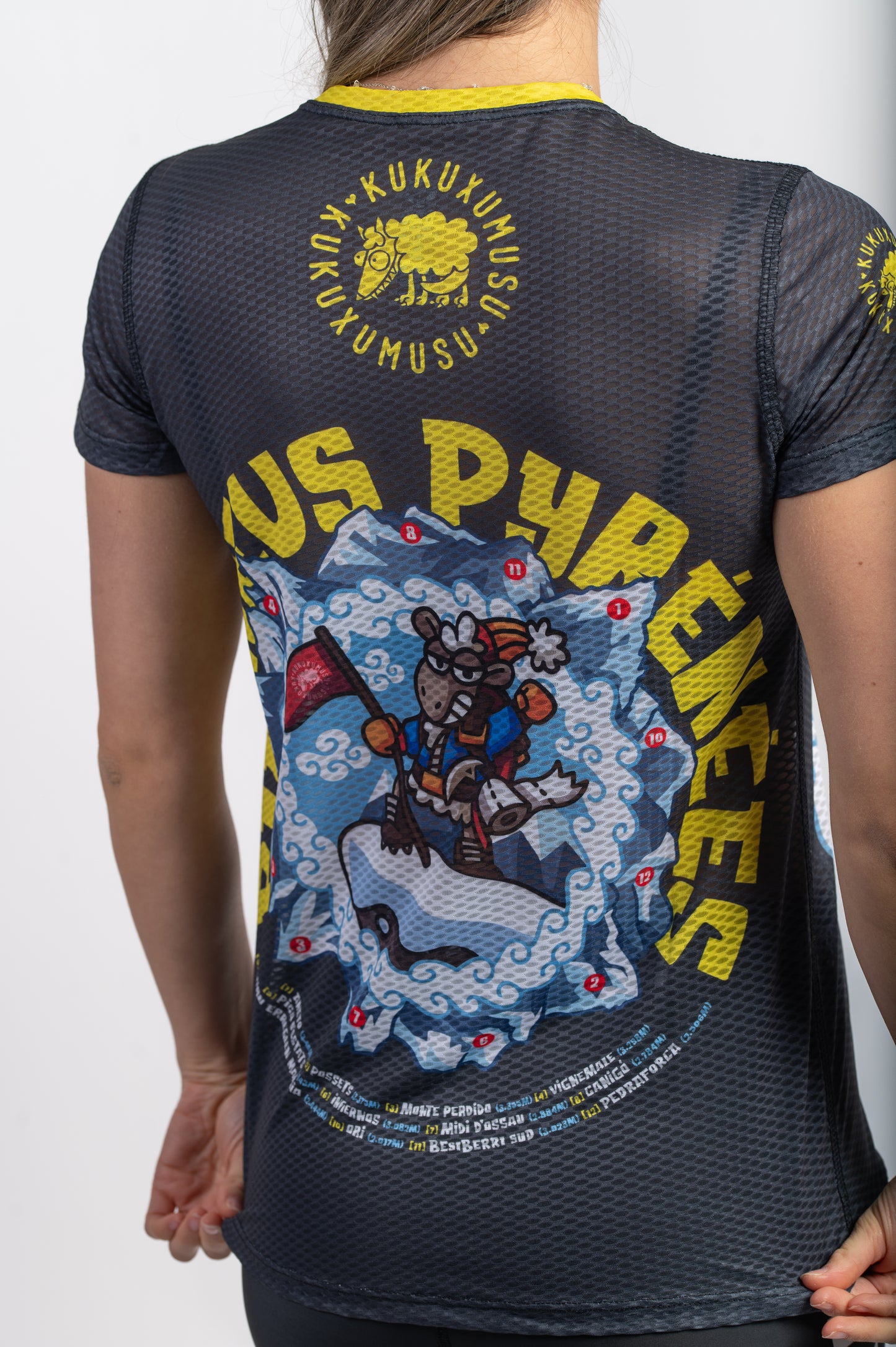 T-shirt manches courtes femme - Kukuxumusu Pirineus