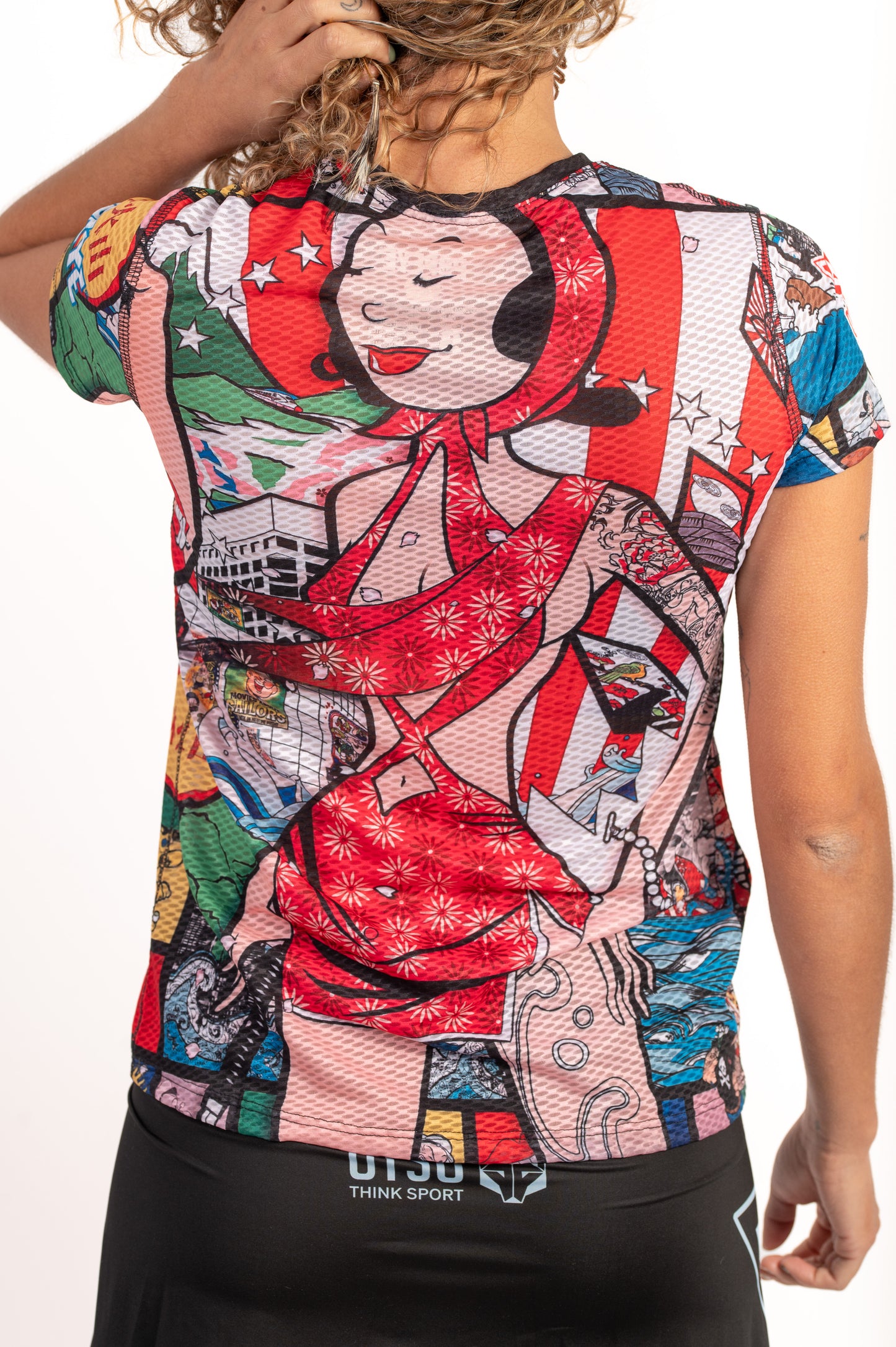 Samarreta màniga curta dona - Popeye Art Show