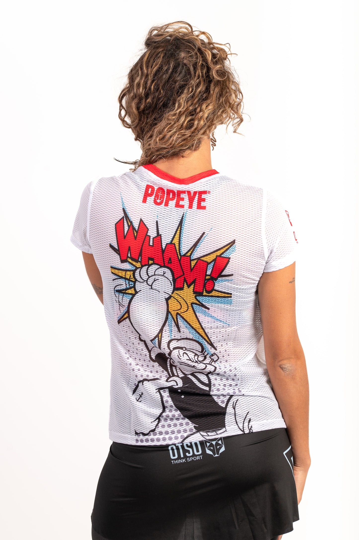 Camiseta manga corta mujer - Popeye Pop Art