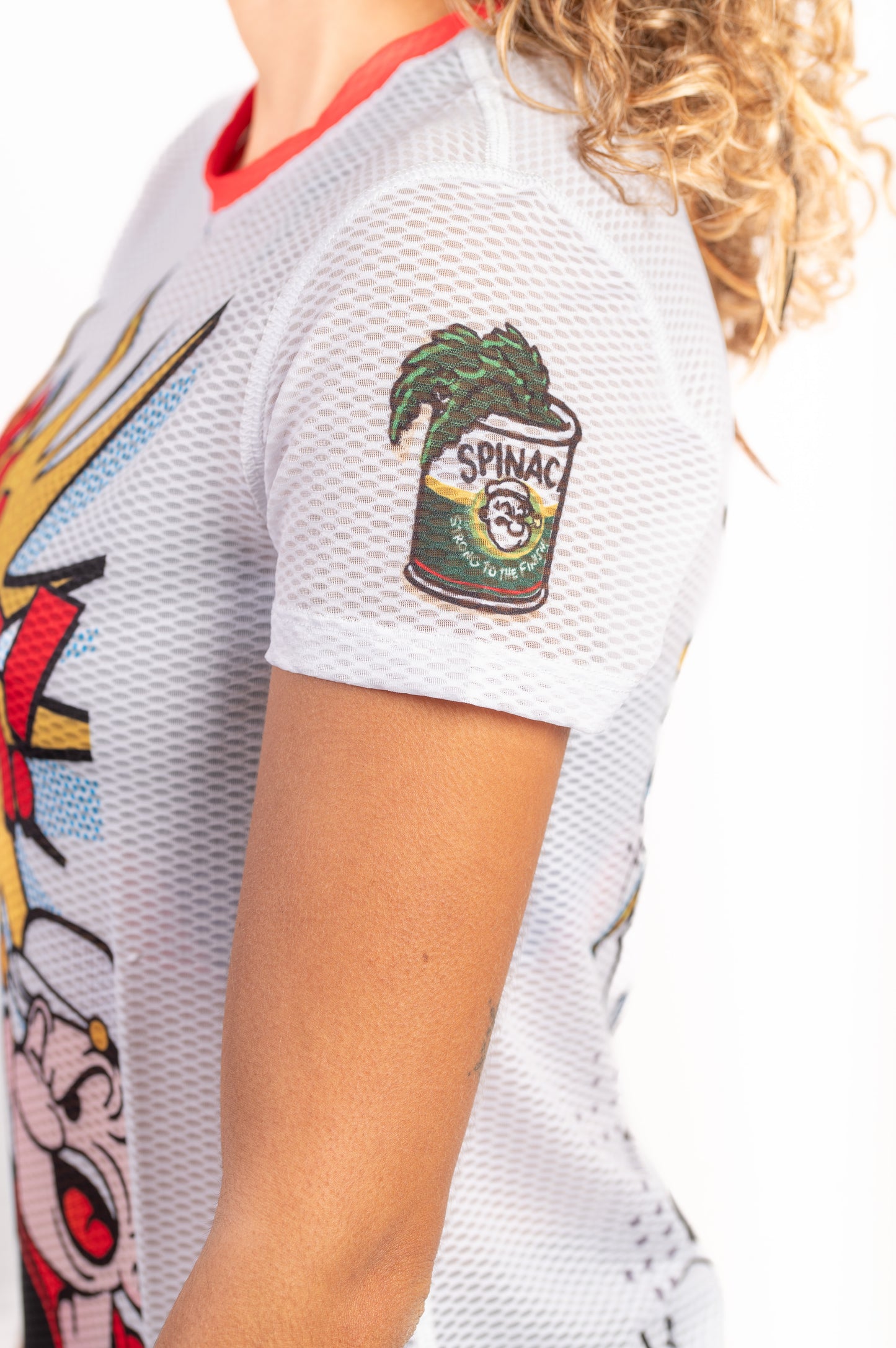 Camiseta manga corta mujer - Popeye Pop Art