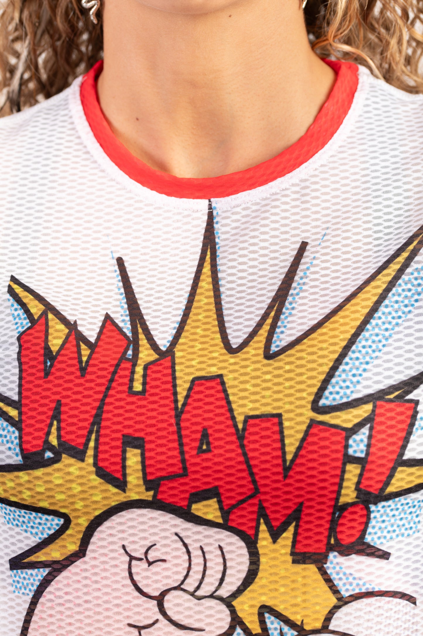 Camiseta manga corta mujer - Popeye Pop Art