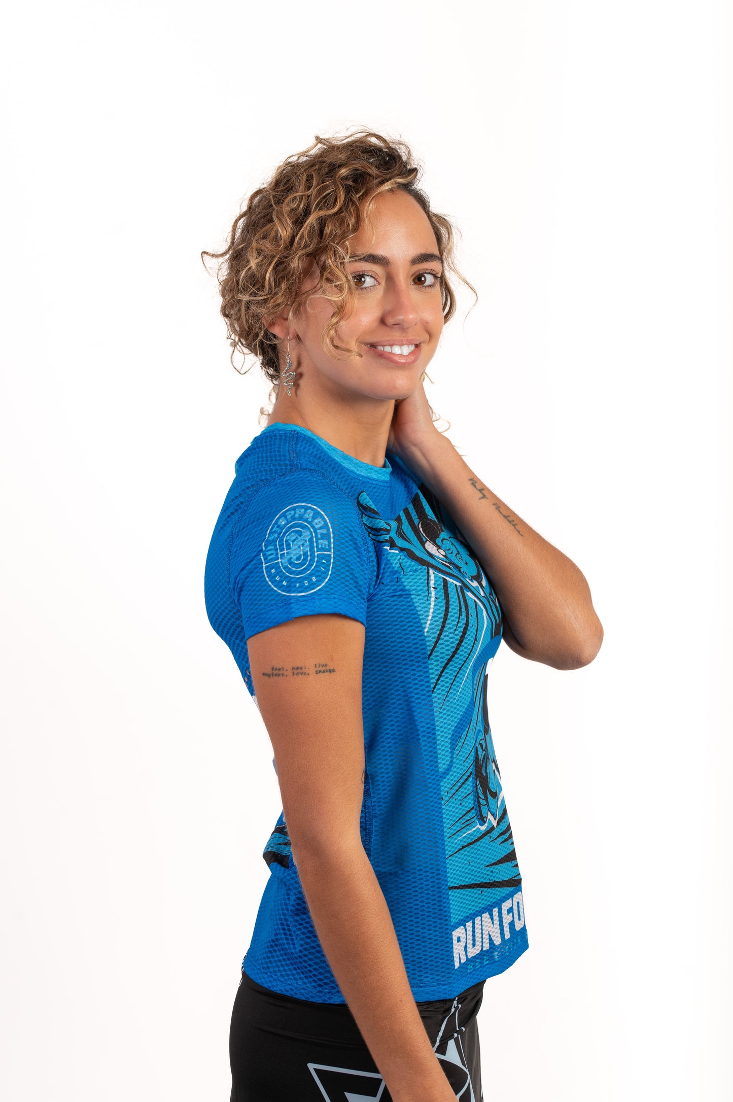 Camiseta manga corta mujer - Popeye Run For It