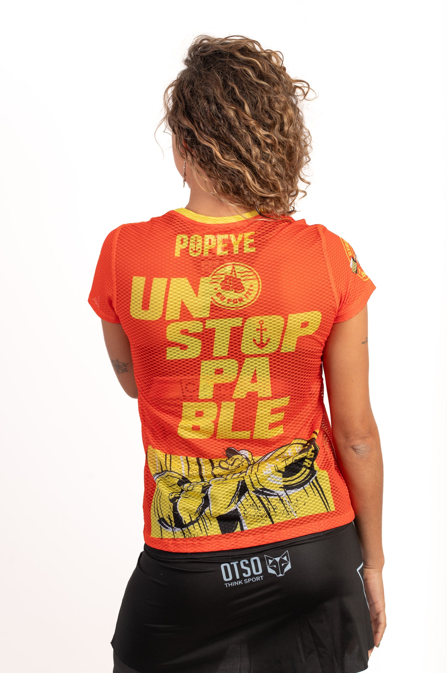 Camiseta manga corta mujer - Popeye Unstoppable