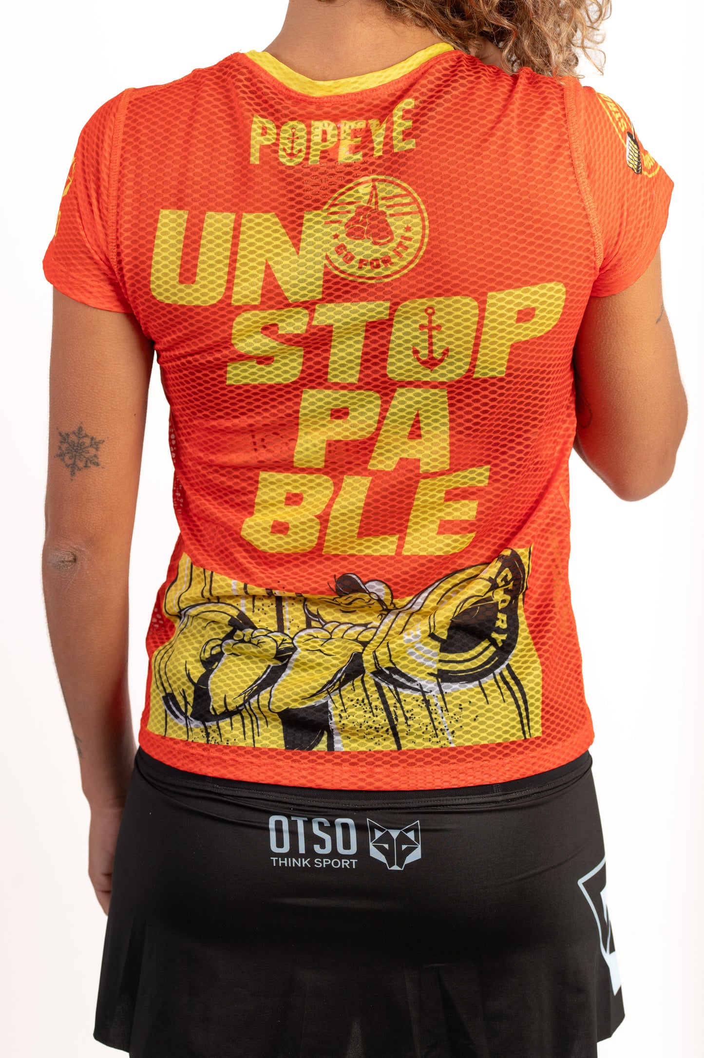 Camiseta manga corta mujer - Popeye Unstoppable