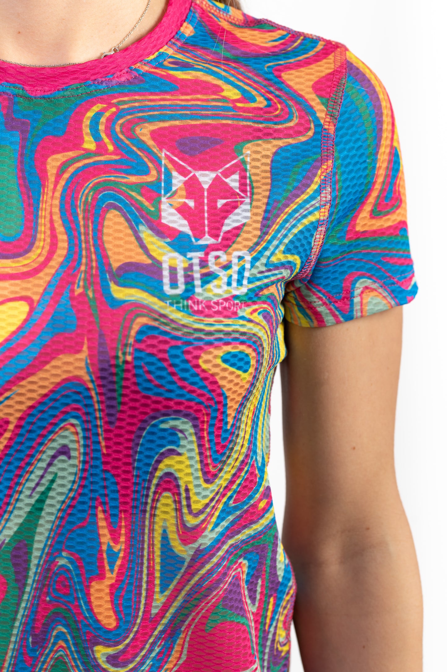 T-shirt manches courtes femme - Psychedelic