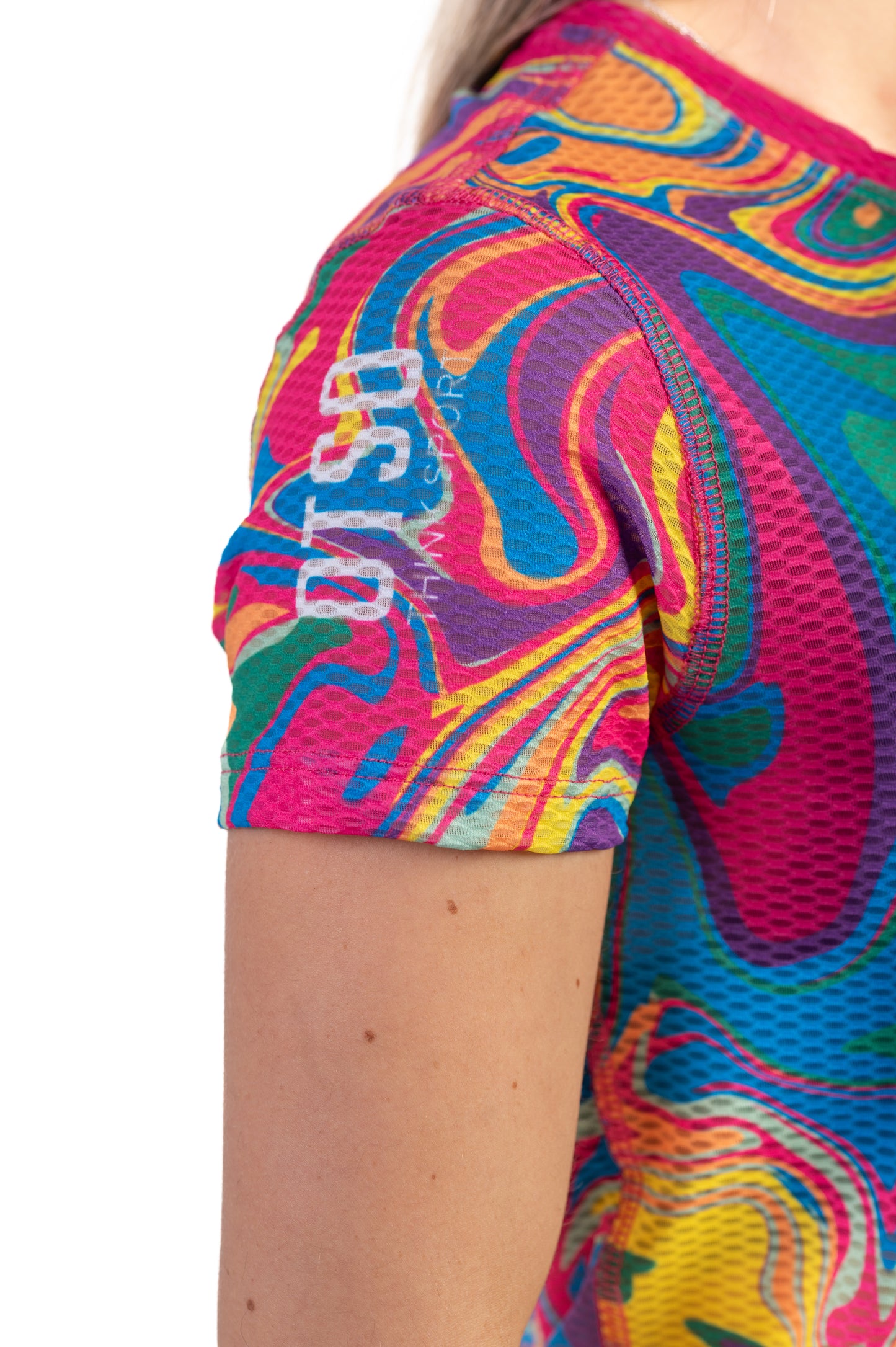 T-shirt manches courtes femme - Psychedelic