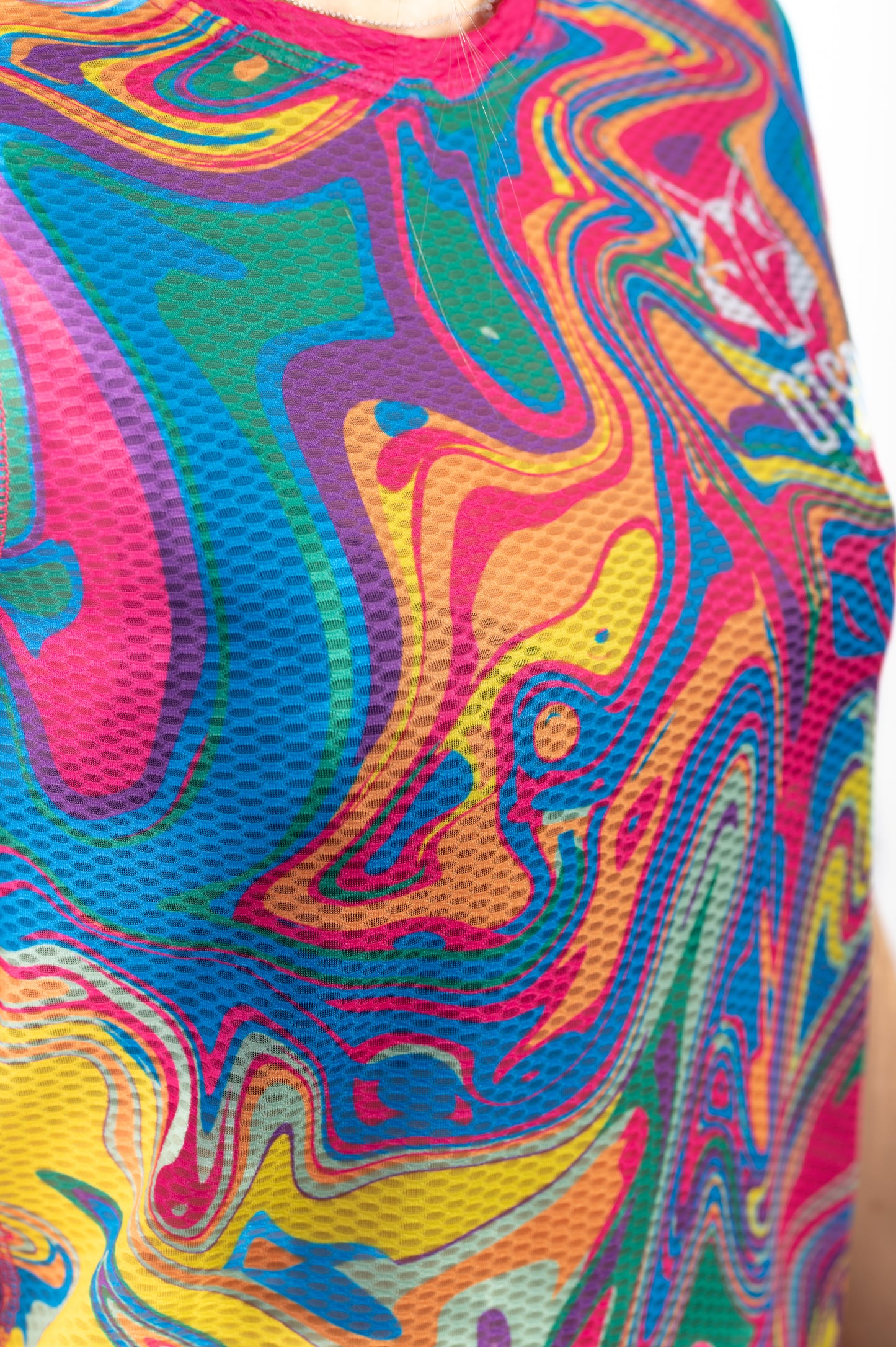 T-shirt manches courtes femme - Psychedelic