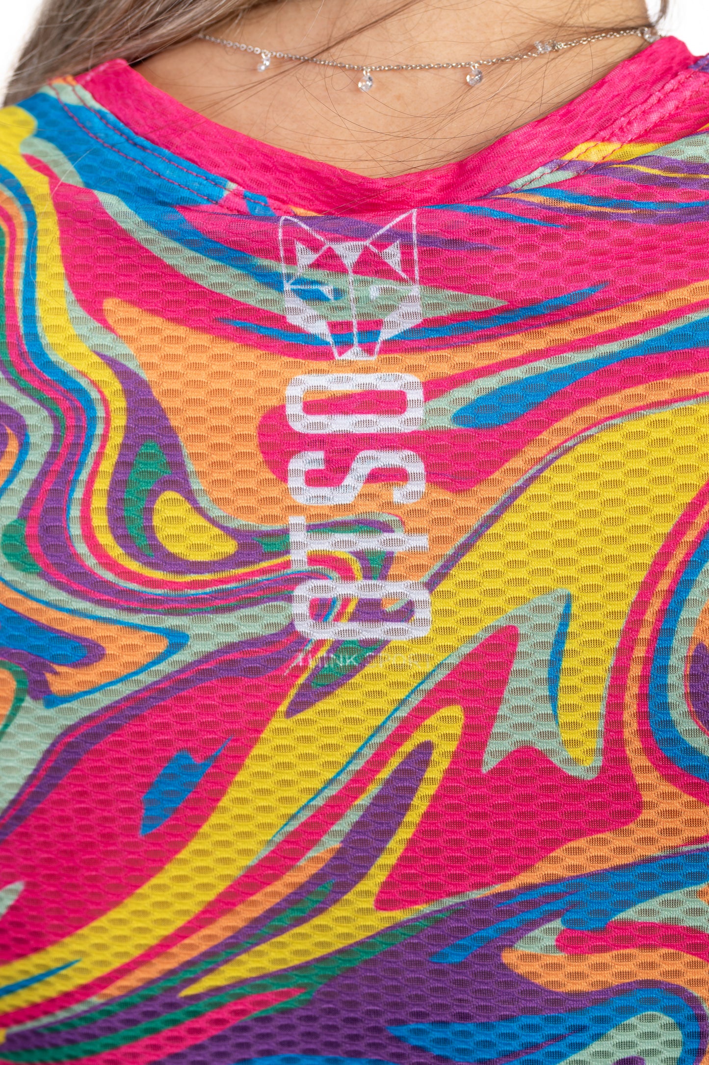 T-shirt manches courtes femme - Psychedelic