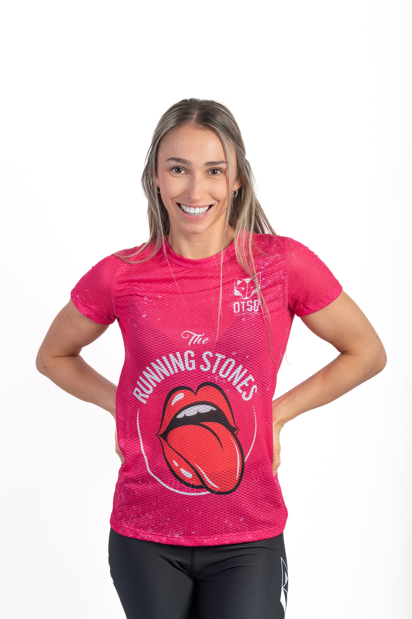 Magliette manica corta donna - Running Stones Pink