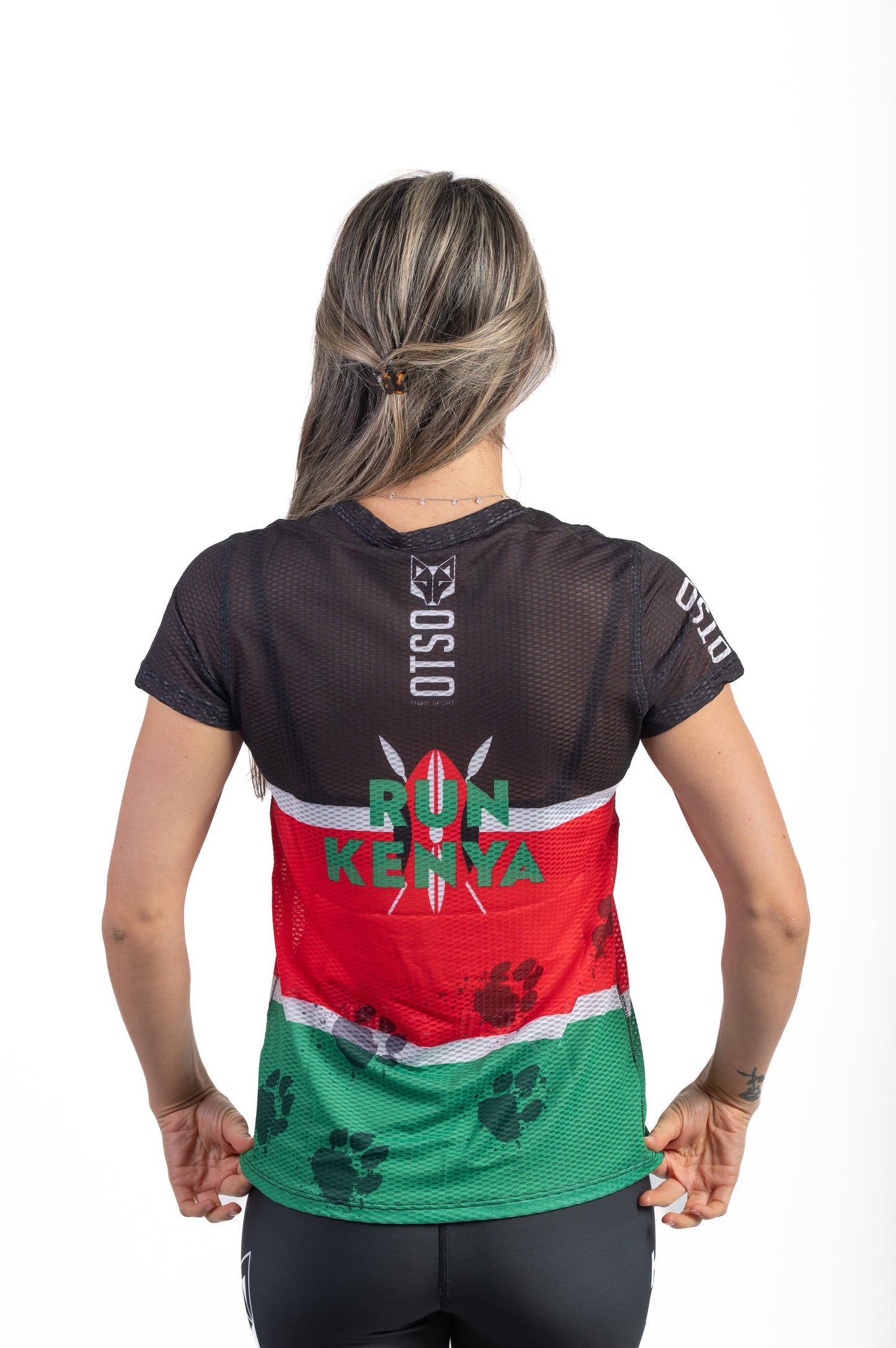 Samarreta màniga curta dona - Run Kenya