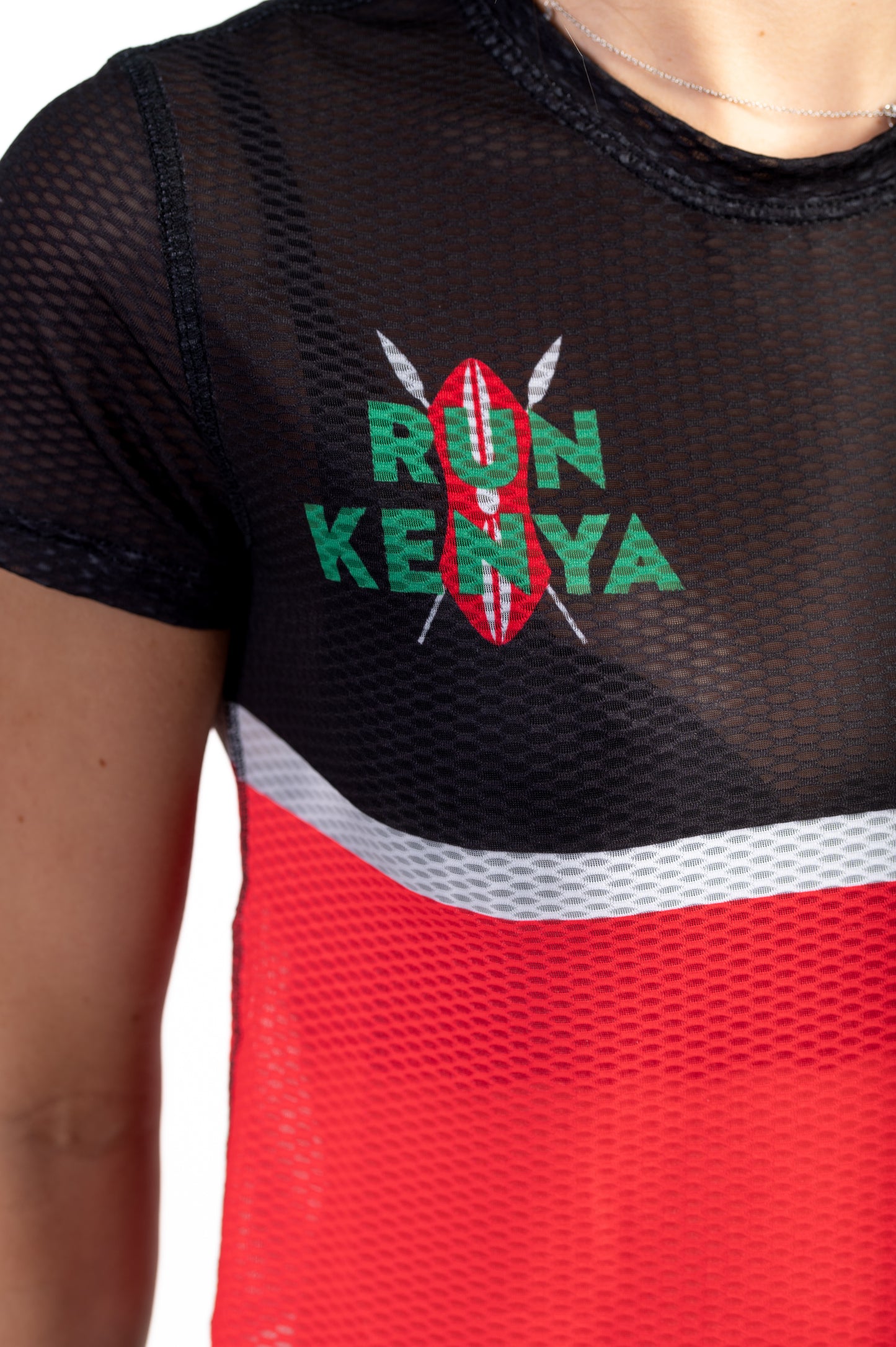 Samarreta màniga curta dona - Run Kenya