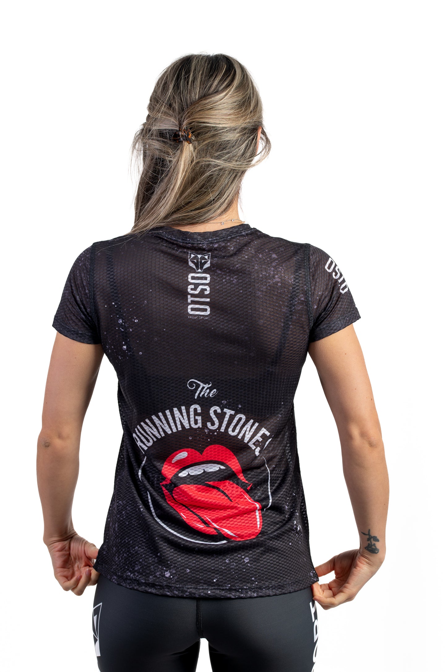 T-shirt manches courtes femme - Running Stones