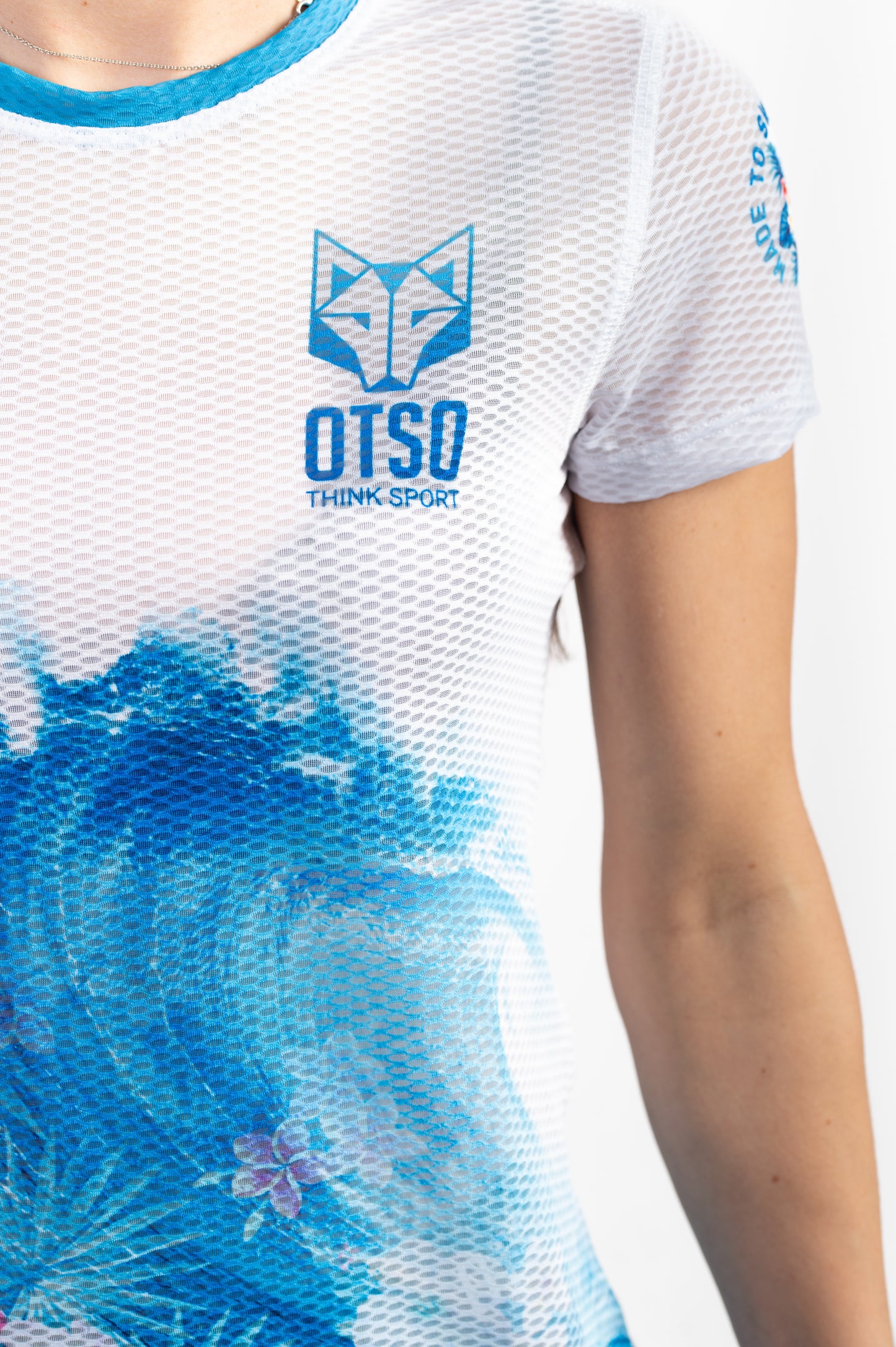 Short Sleeve T-Shirt Women - Swim Bike Run Wave