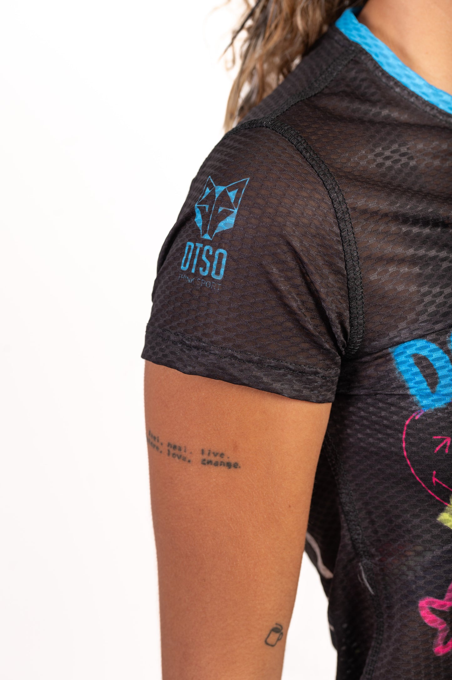 Camiseta manga corta mujer - S.W.Smiley Festival