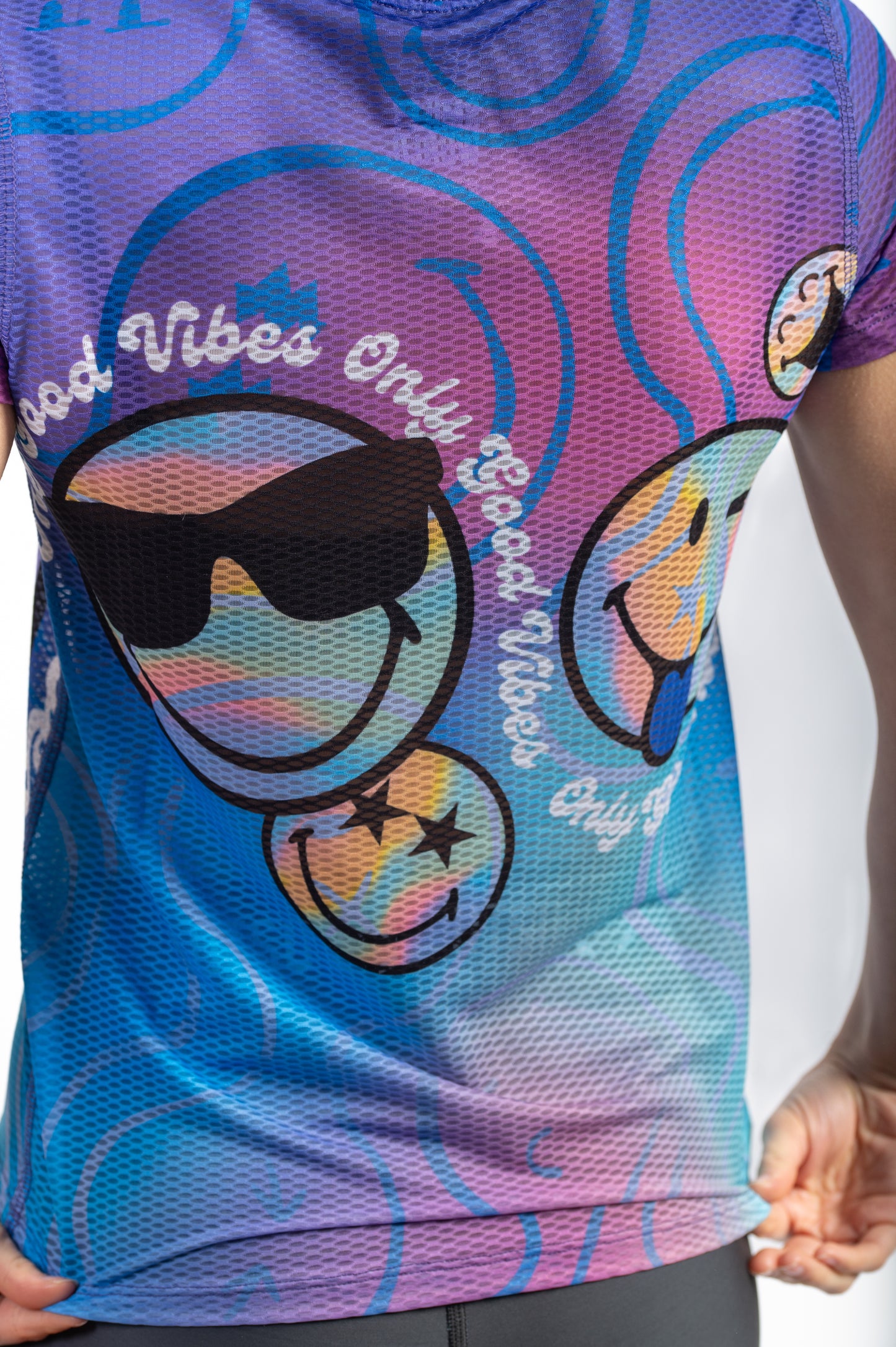 Women's short sleeve t-shirt - S.W.Smiley Vibes