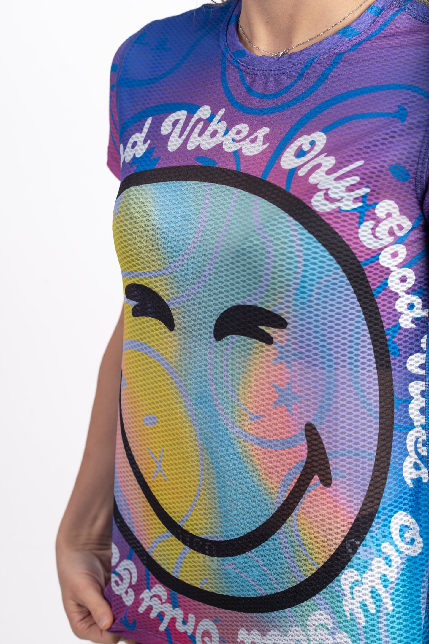 Women's short sleeve t-shirt - S.W.Smiley Vibes