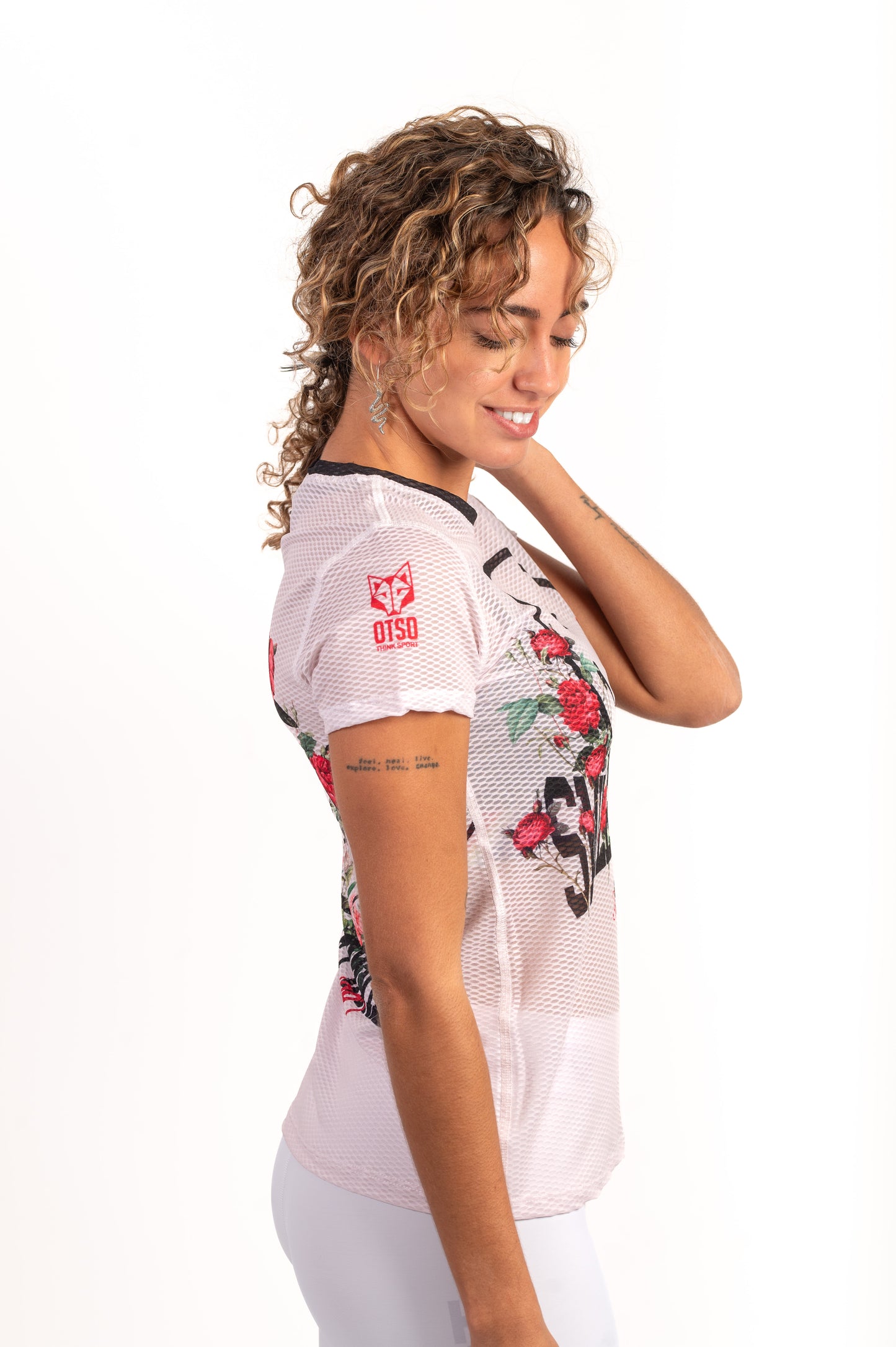 Camiseta manga corta mujer - S.W.Smiley Vintage