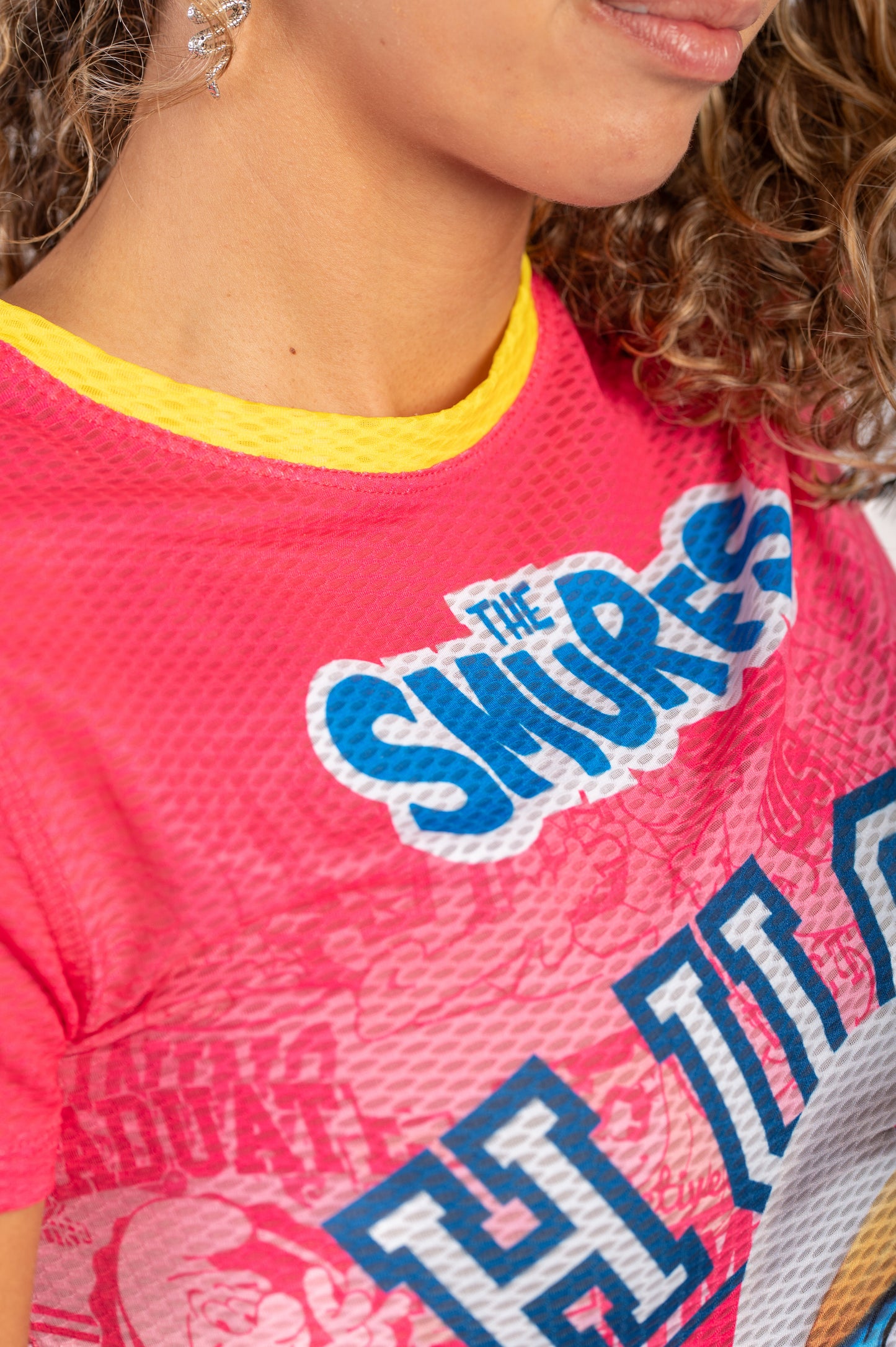 Camiseta manga corta mujer - Smurfs Hugs