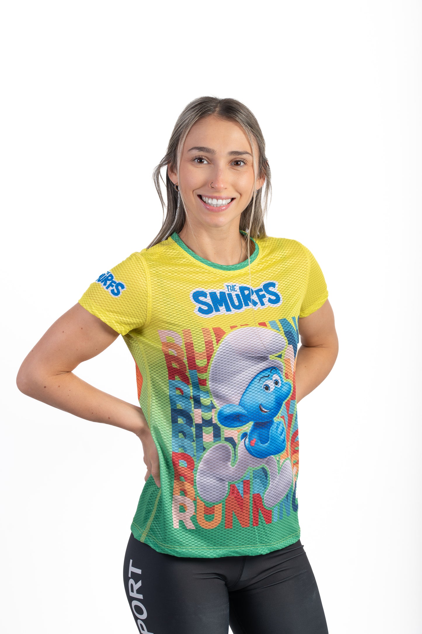 Short sleeve t-shirt women - Smurf Running