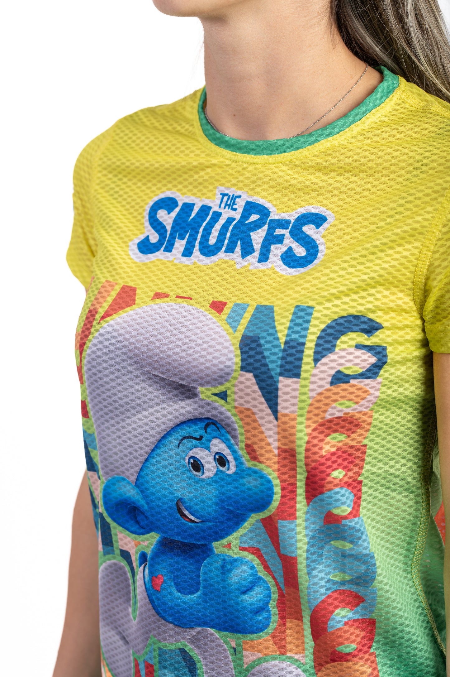 Short sleeve t-shirt women - Smurf Running