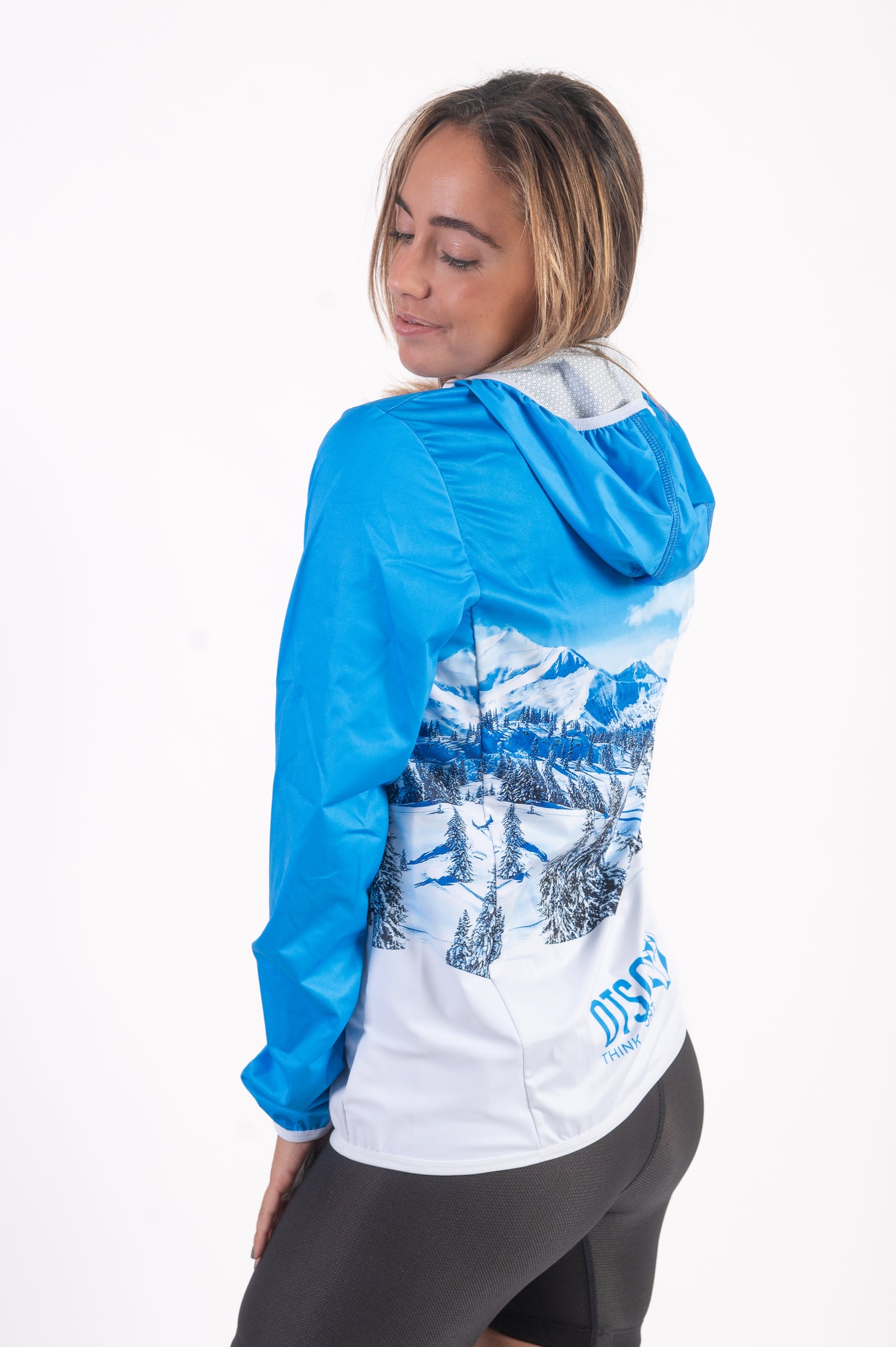 Unisex Running Jacket - Snow Forest