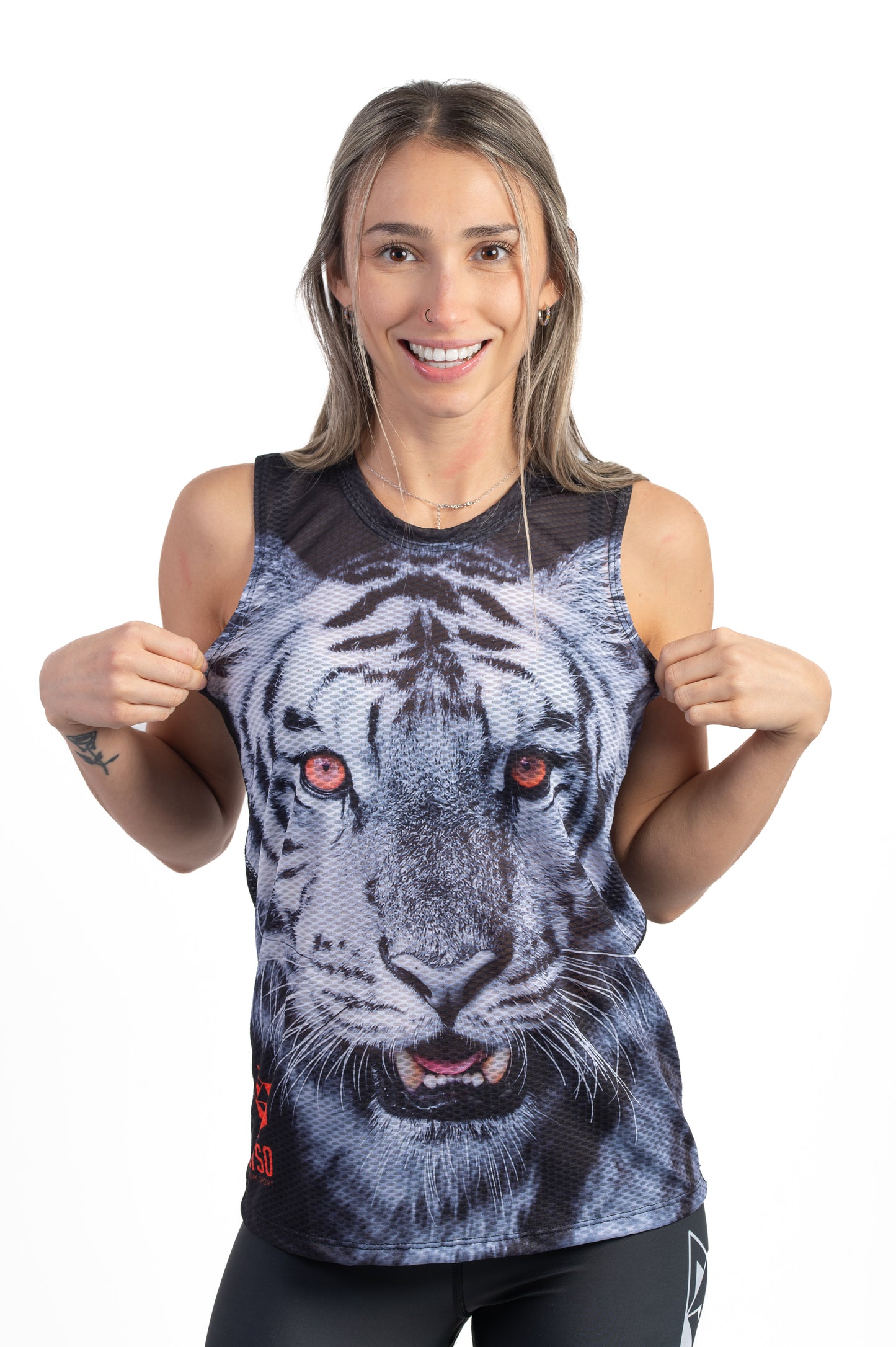 Maglietta senza maniche donna - Tiger