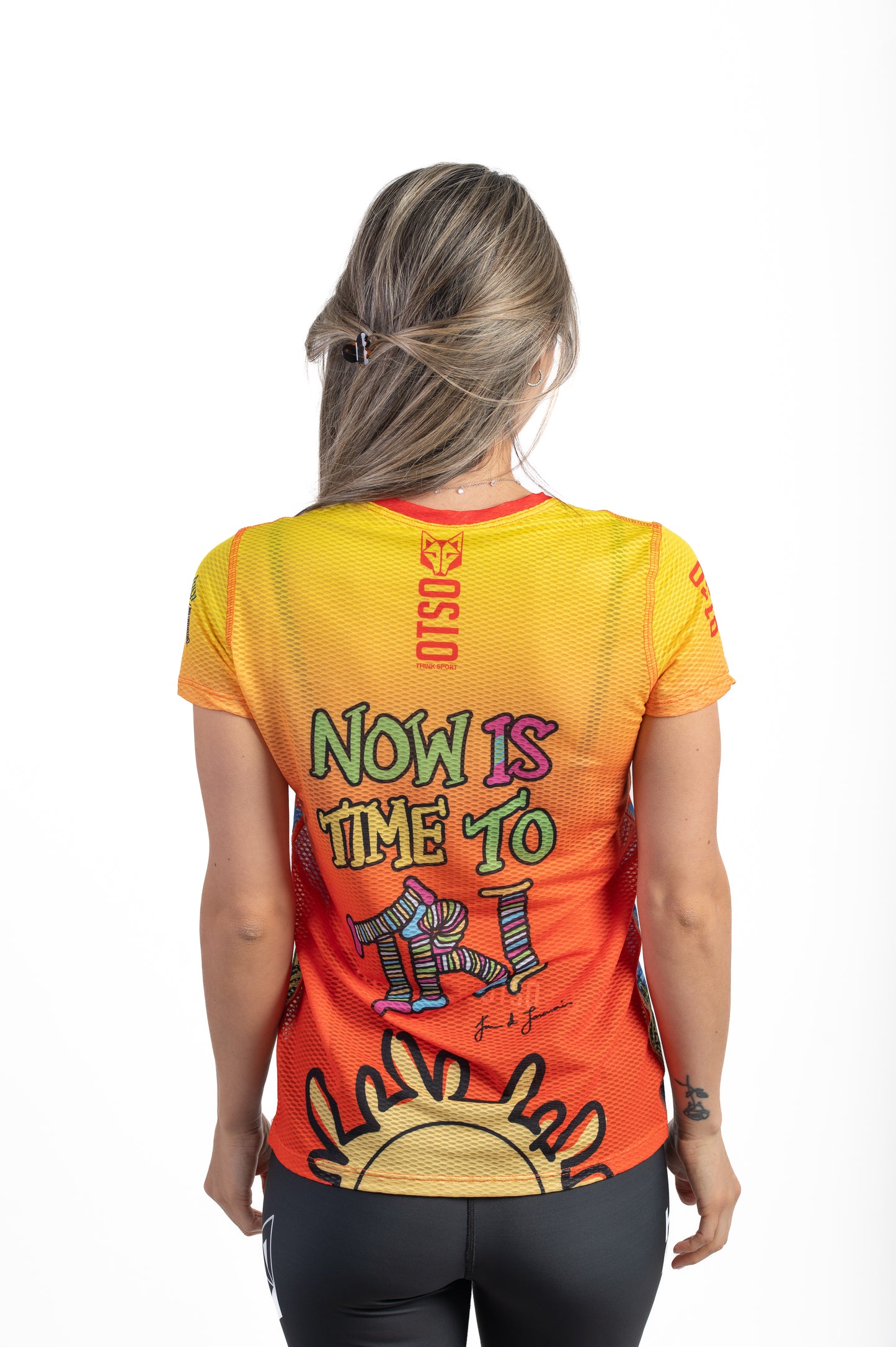 Camiseta manga corta mujer - Time to Tri Bike