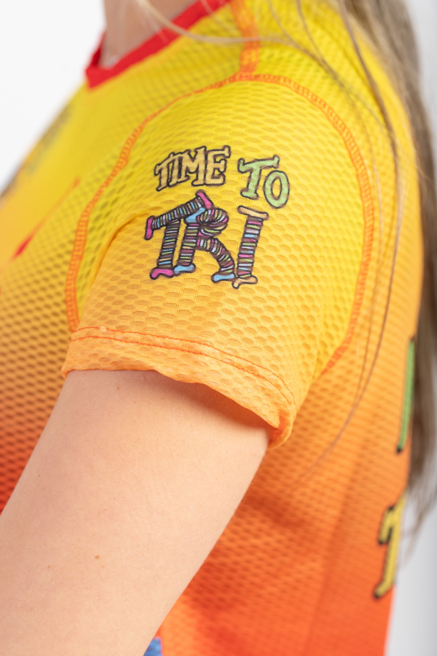 Camiseta manga corta mujer - Time to Tri Bike