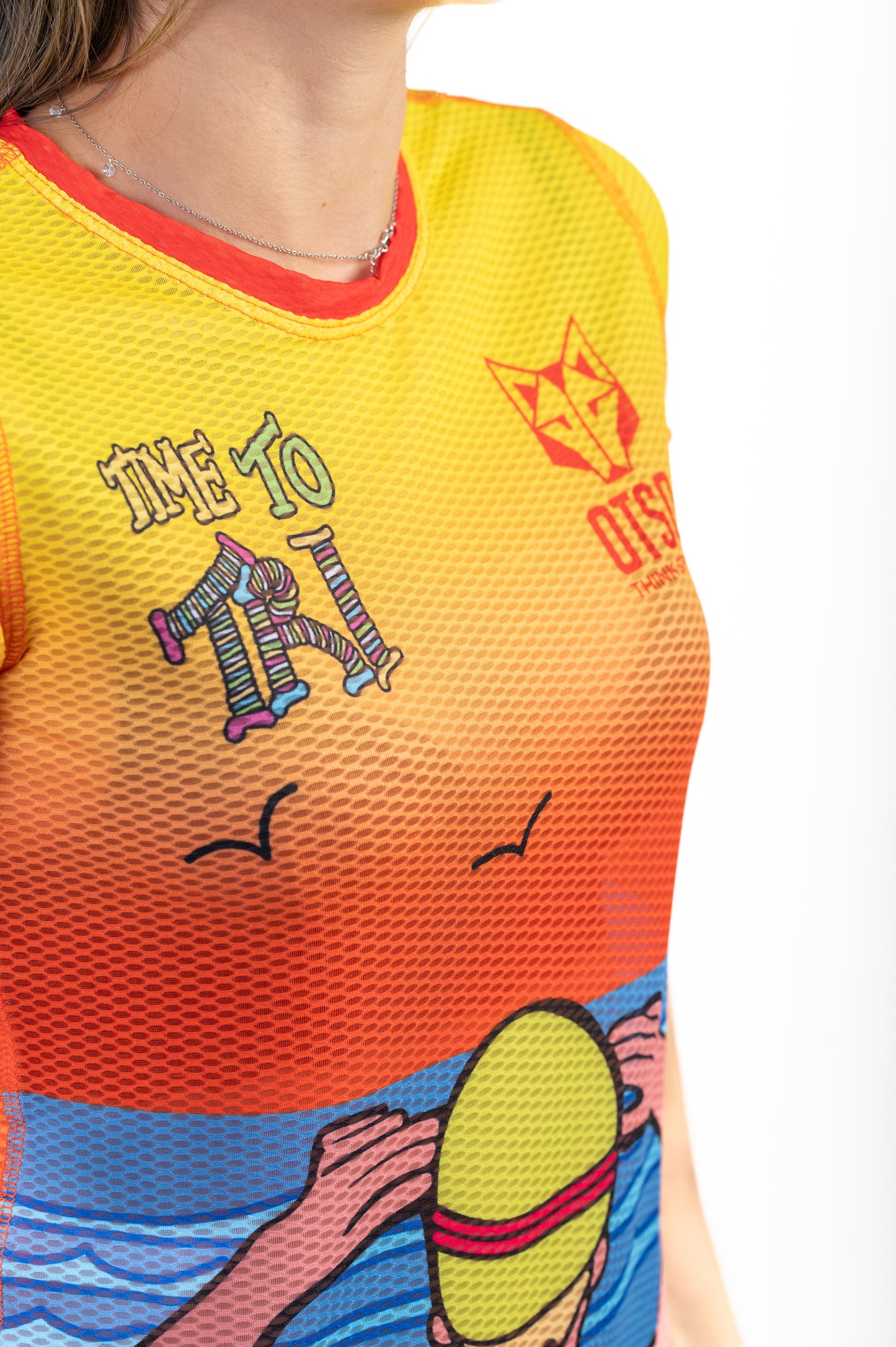 Camiseta manga corta mujer - Time to Tri Swim