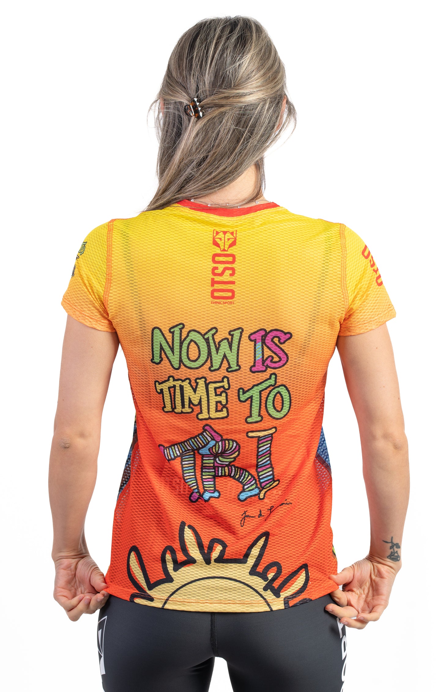Short sleeve t-shirt women - Time to Tri Run