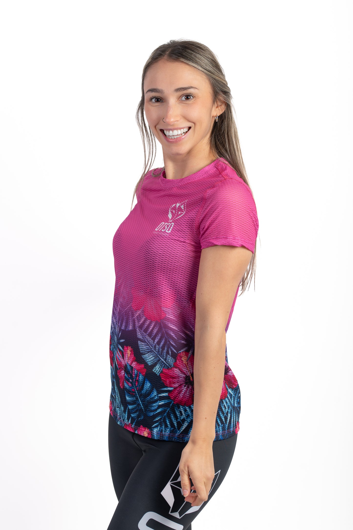 Camiseta manga corta mujer - Tropical