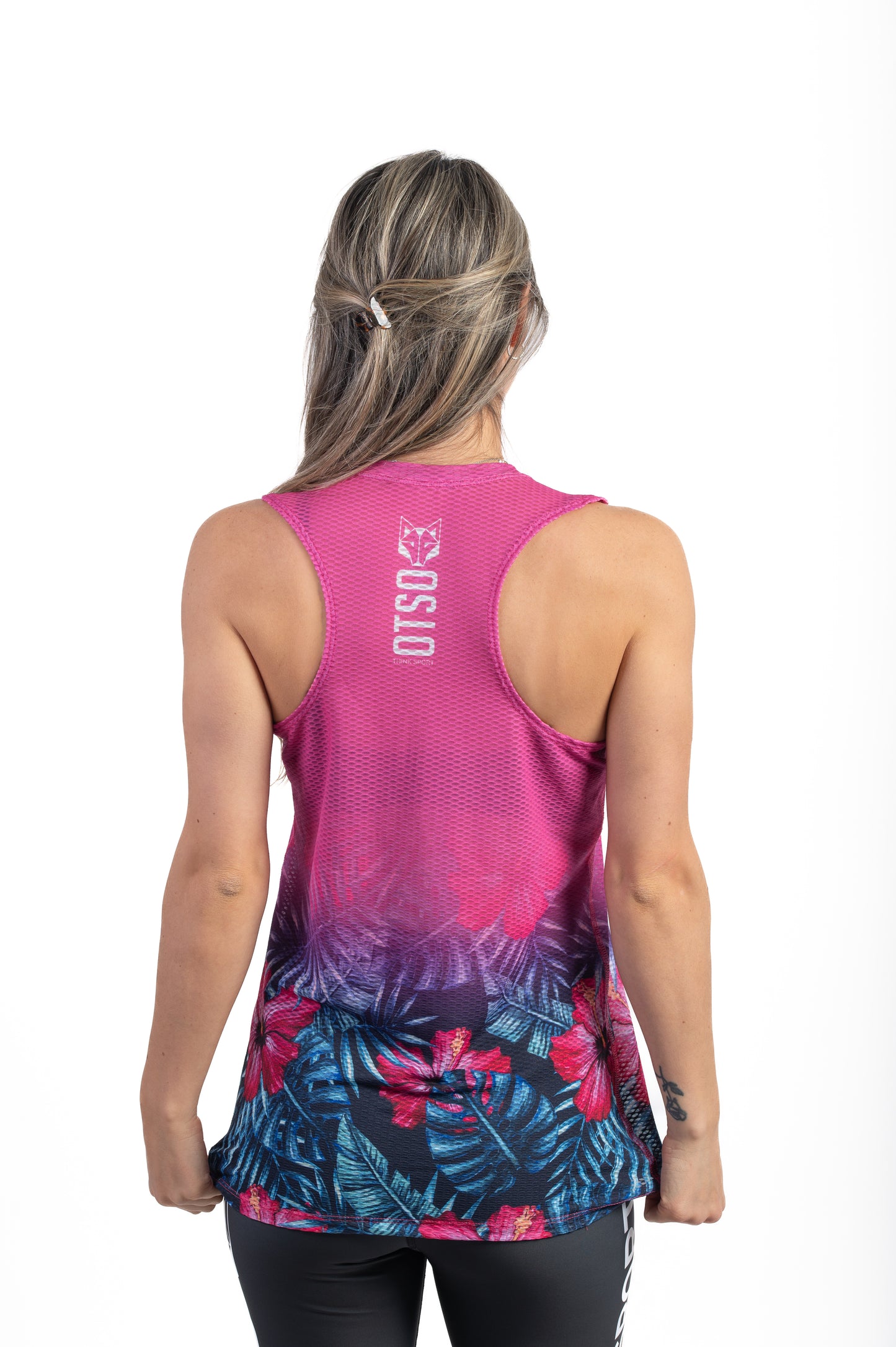 Camiseta sem mangas mulher - Tropical