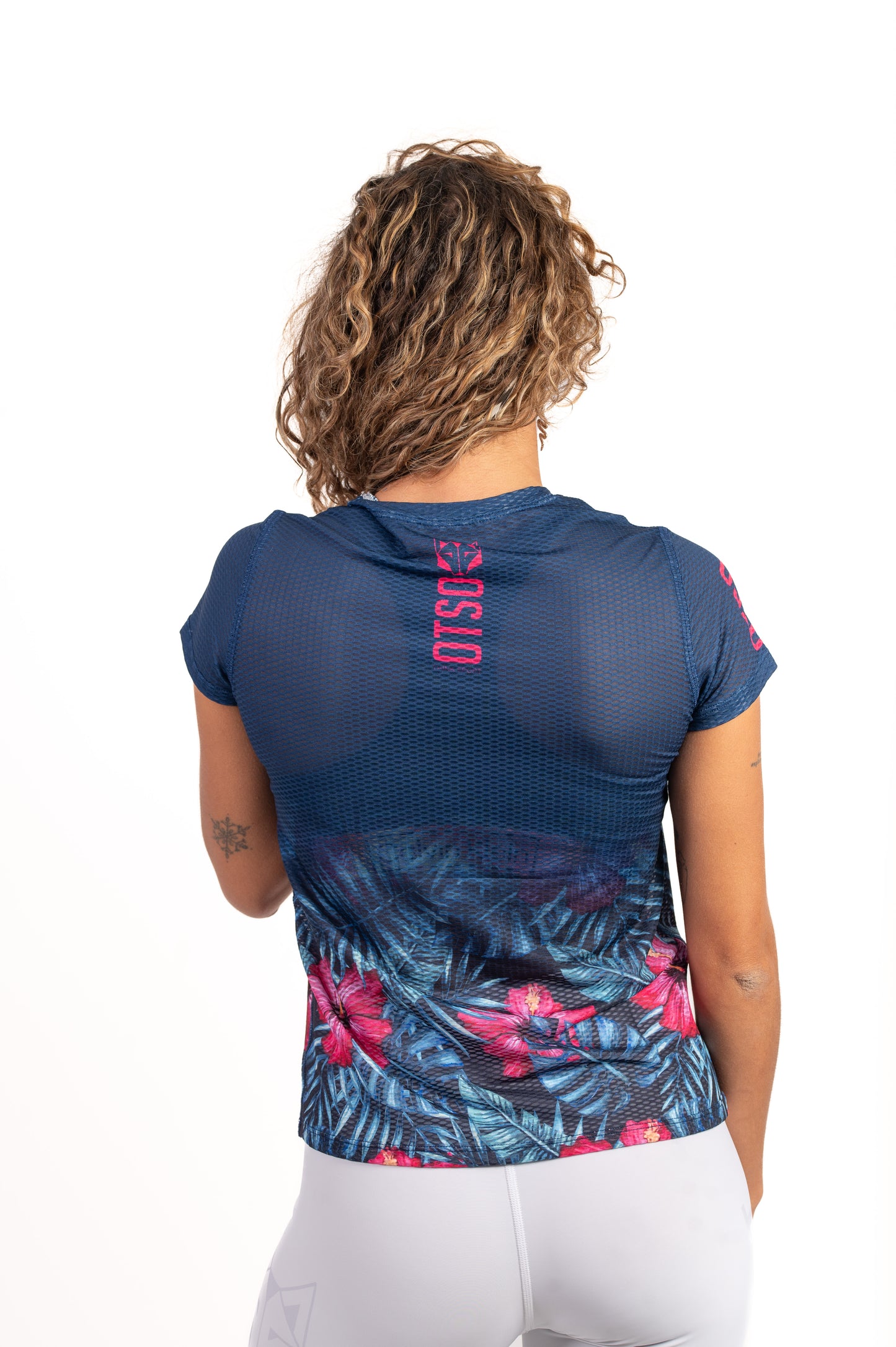 Camiseta manga corta mujer - Tropical Dark