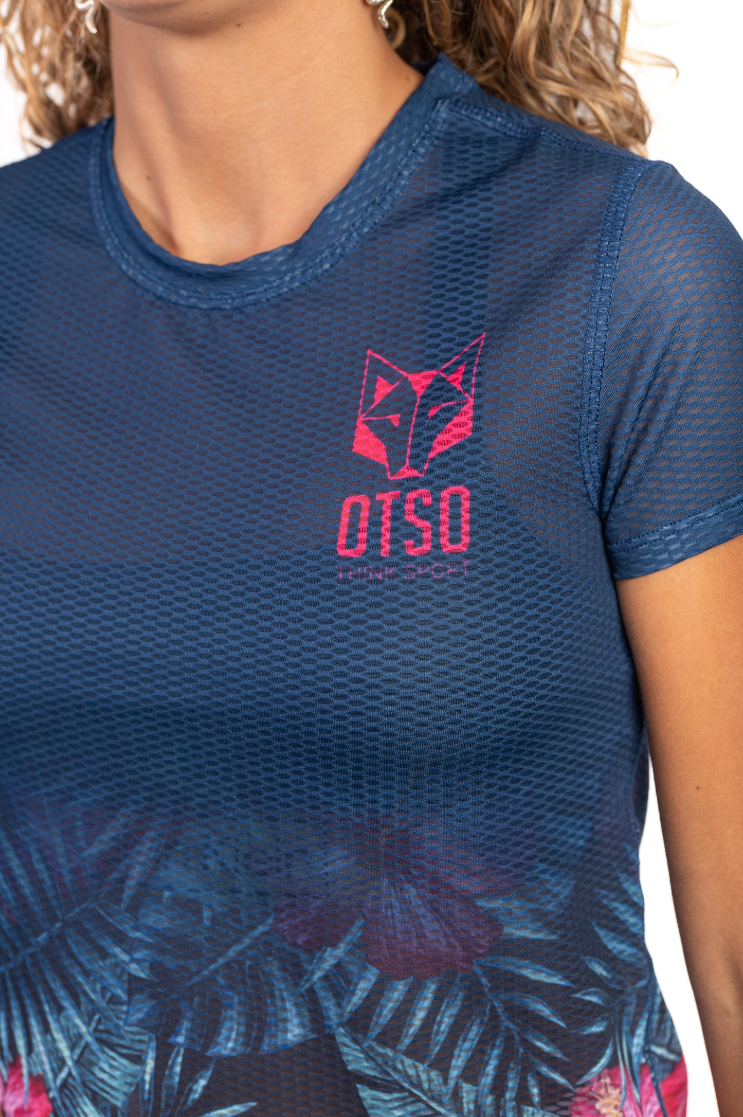 Camiseta manga corta mujer - Tropical Dark