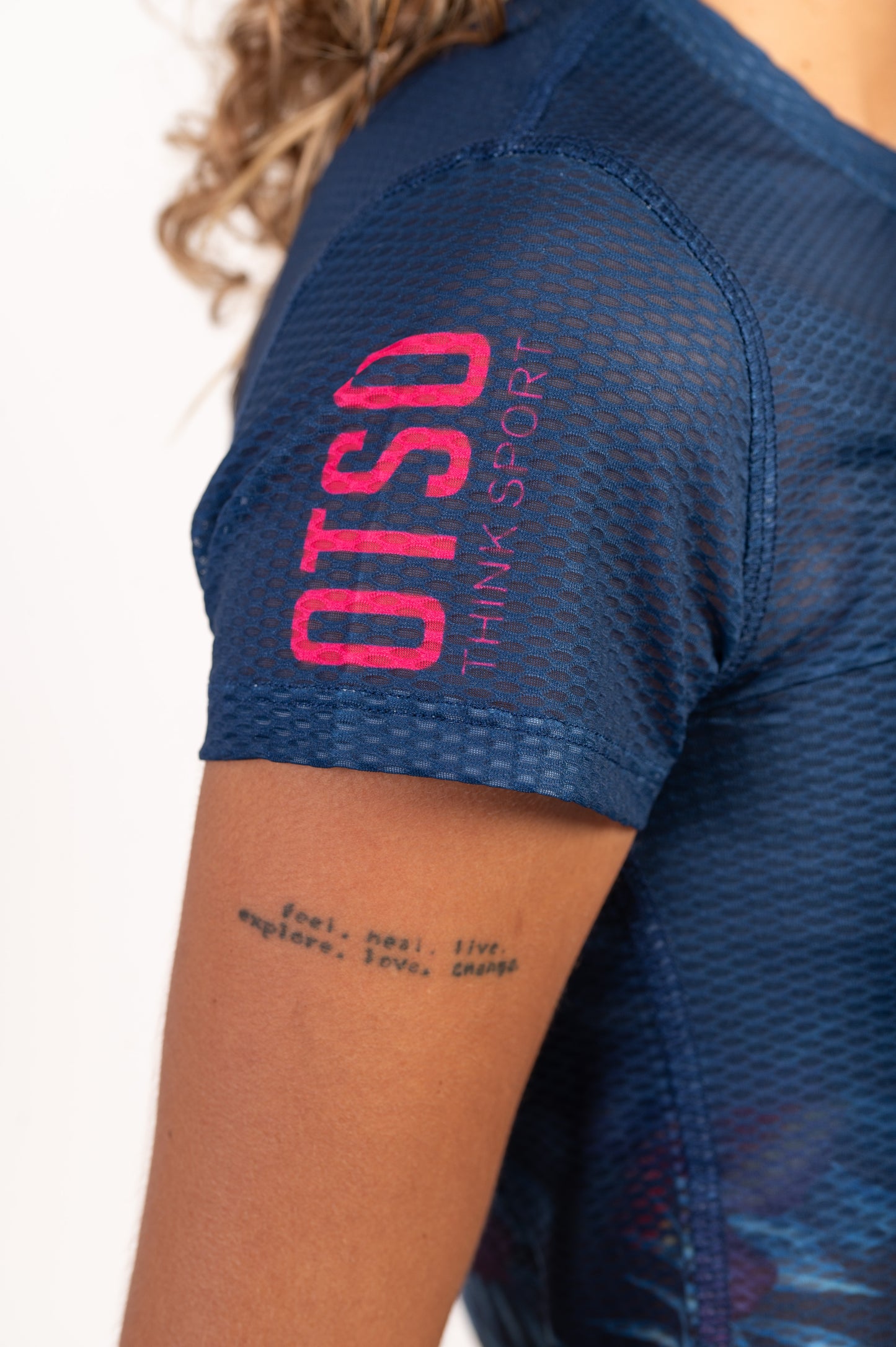 Camiseta manga corta mujer - Tropical Dark